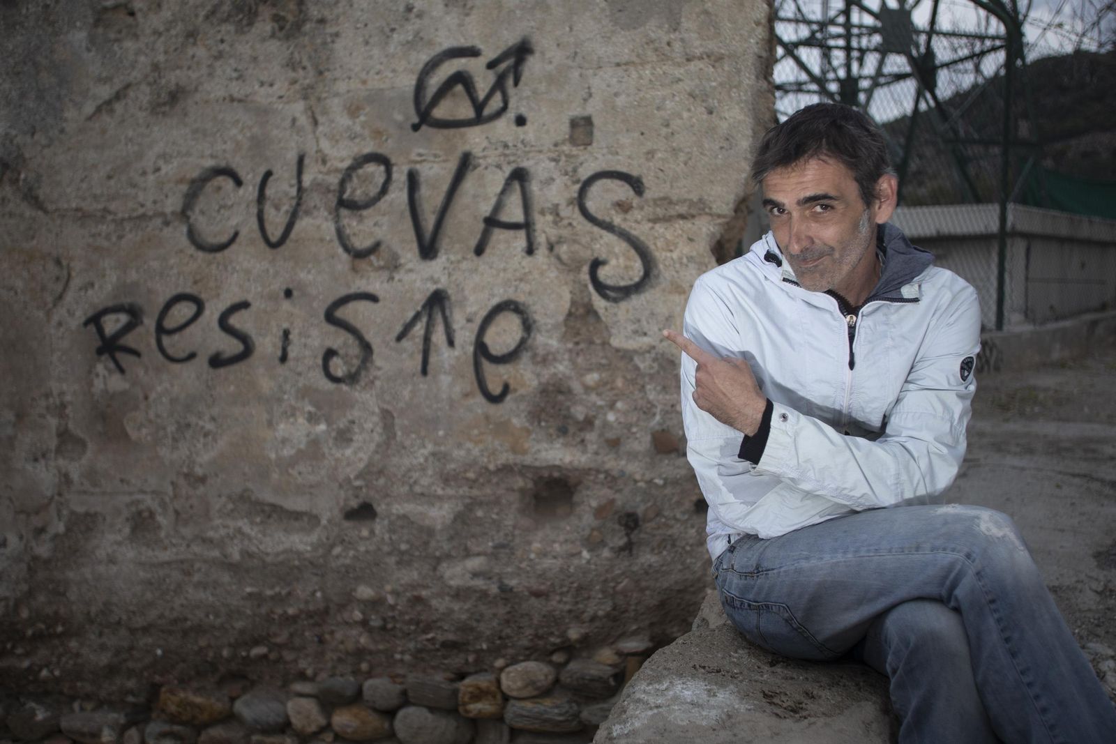 Fotos de San Miguel Alto, el barrio de Granada que pende de un hilo