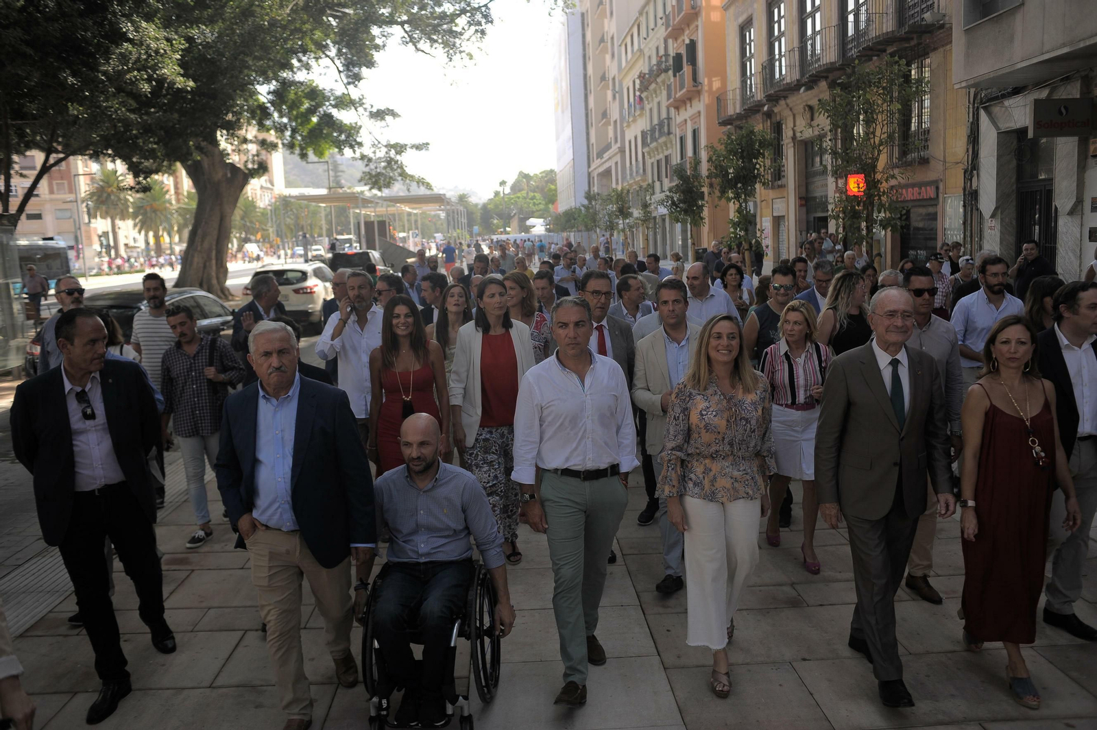 Fotos de la inauguración de los trabajos de reurbanización de la Alameda Fotos de la inauguración de los trabajos de reurbanización de la Alameda