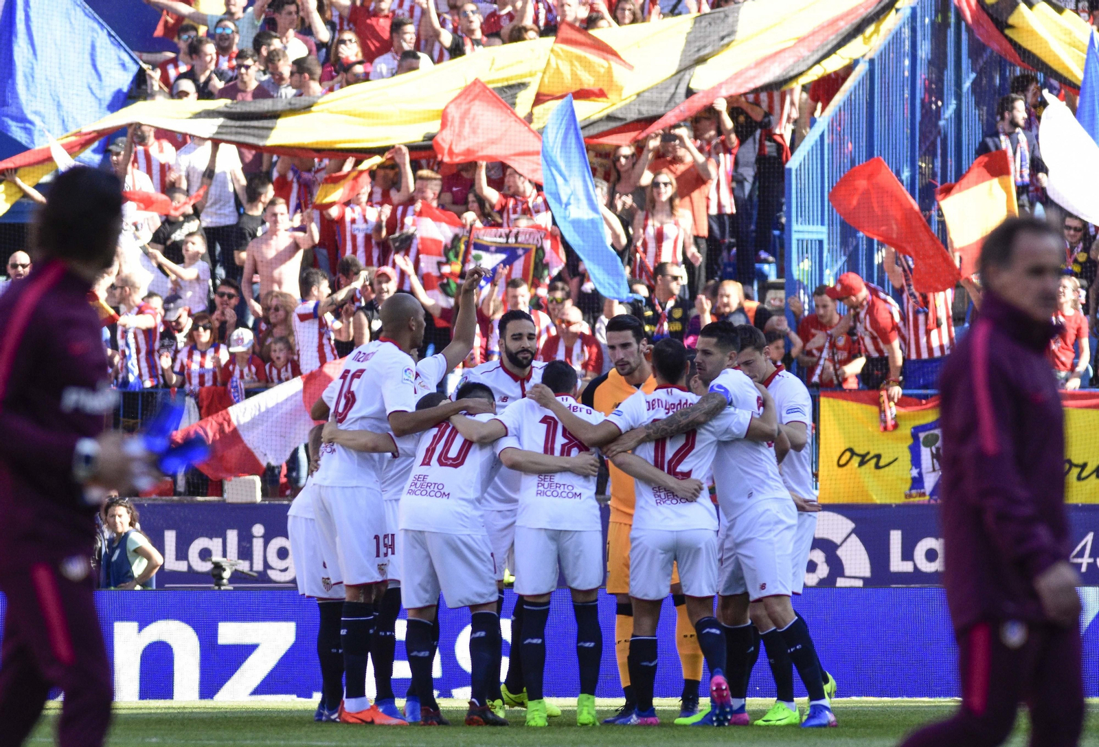 El Atlético de Madrid-Sevilla FC, en imágenes