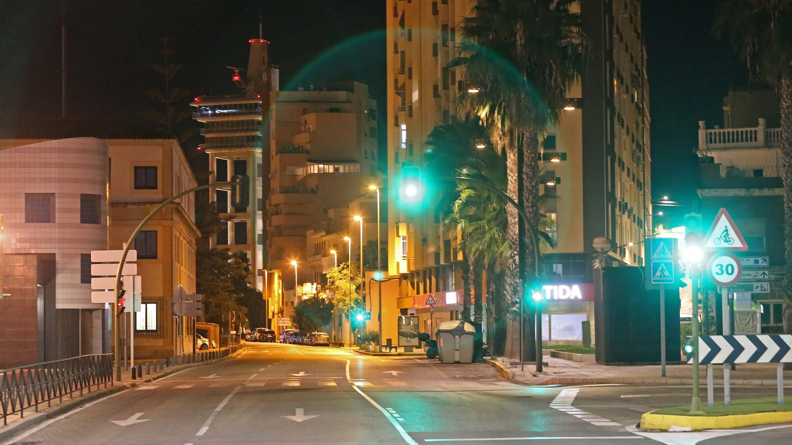 Toque de queda en Algeciras