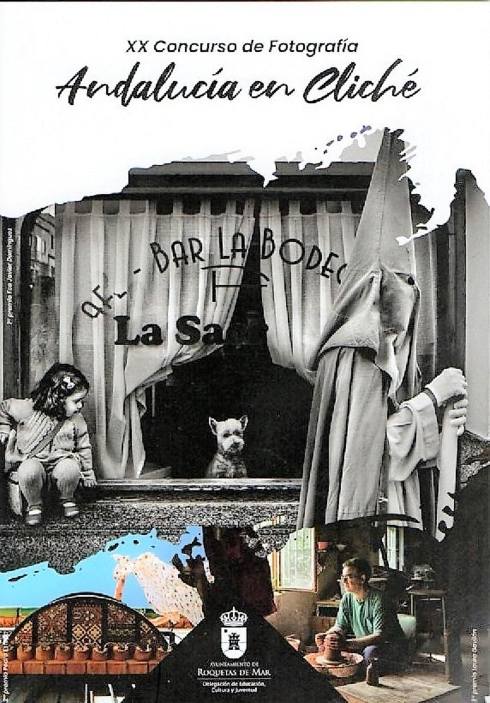 Cartel del XX Concurso de Fotografía ‘Andalucía en cliché’.