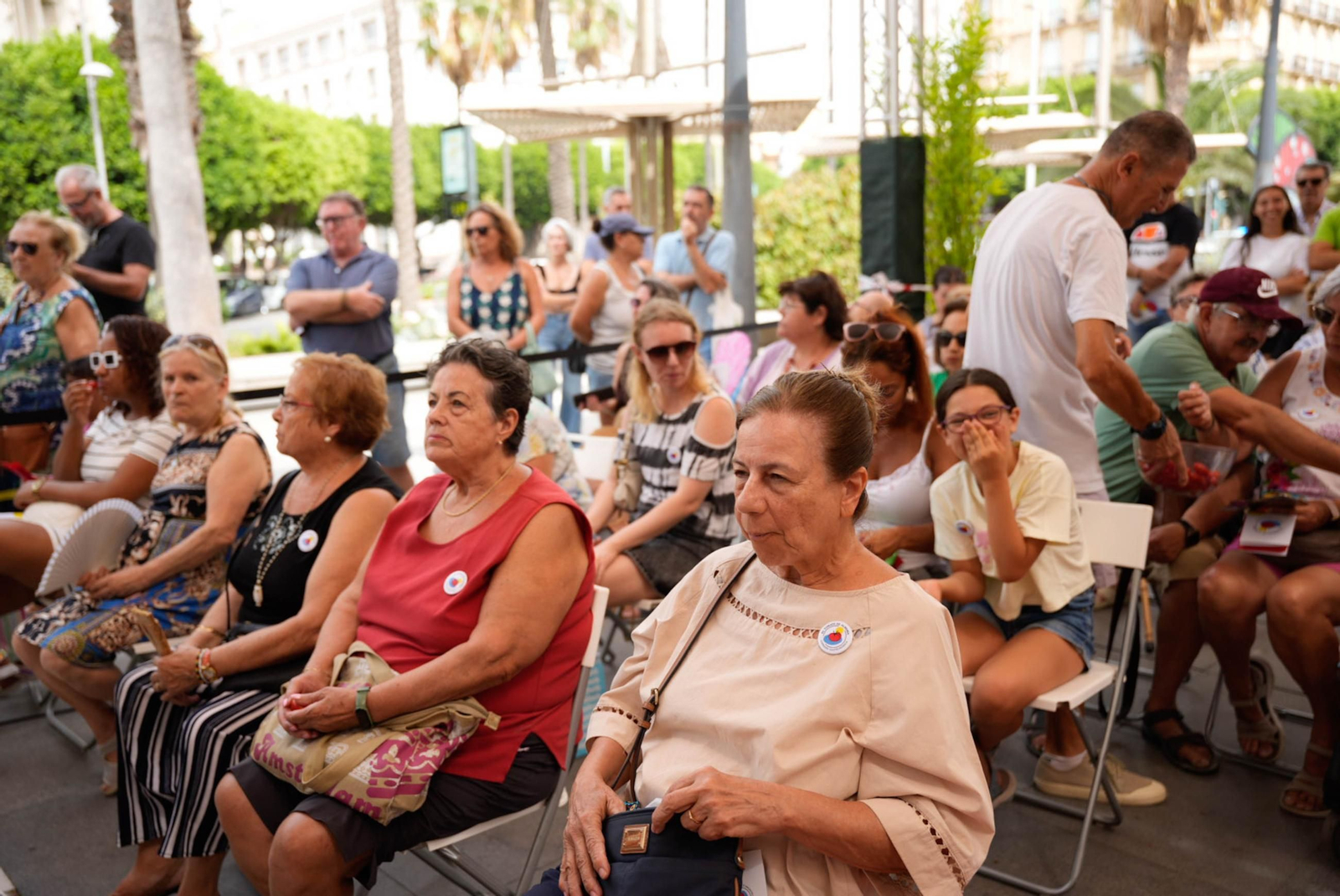 La Cofradía del Tomate y la semifinal del concurso gastronómico de la Feria de Almería, en imágenes