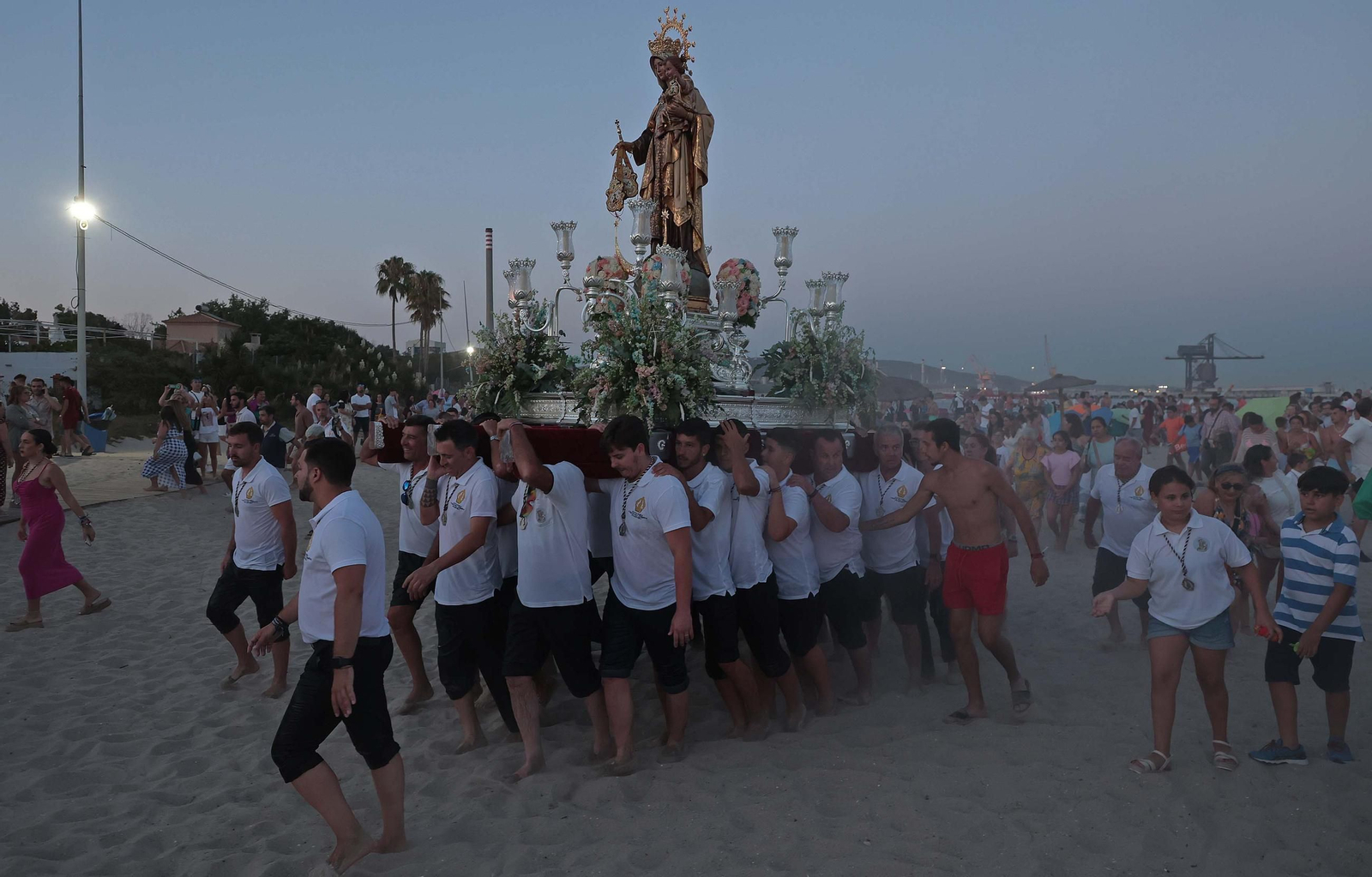 Fotos de la procesión de la Virgen del Carmen en Palmones