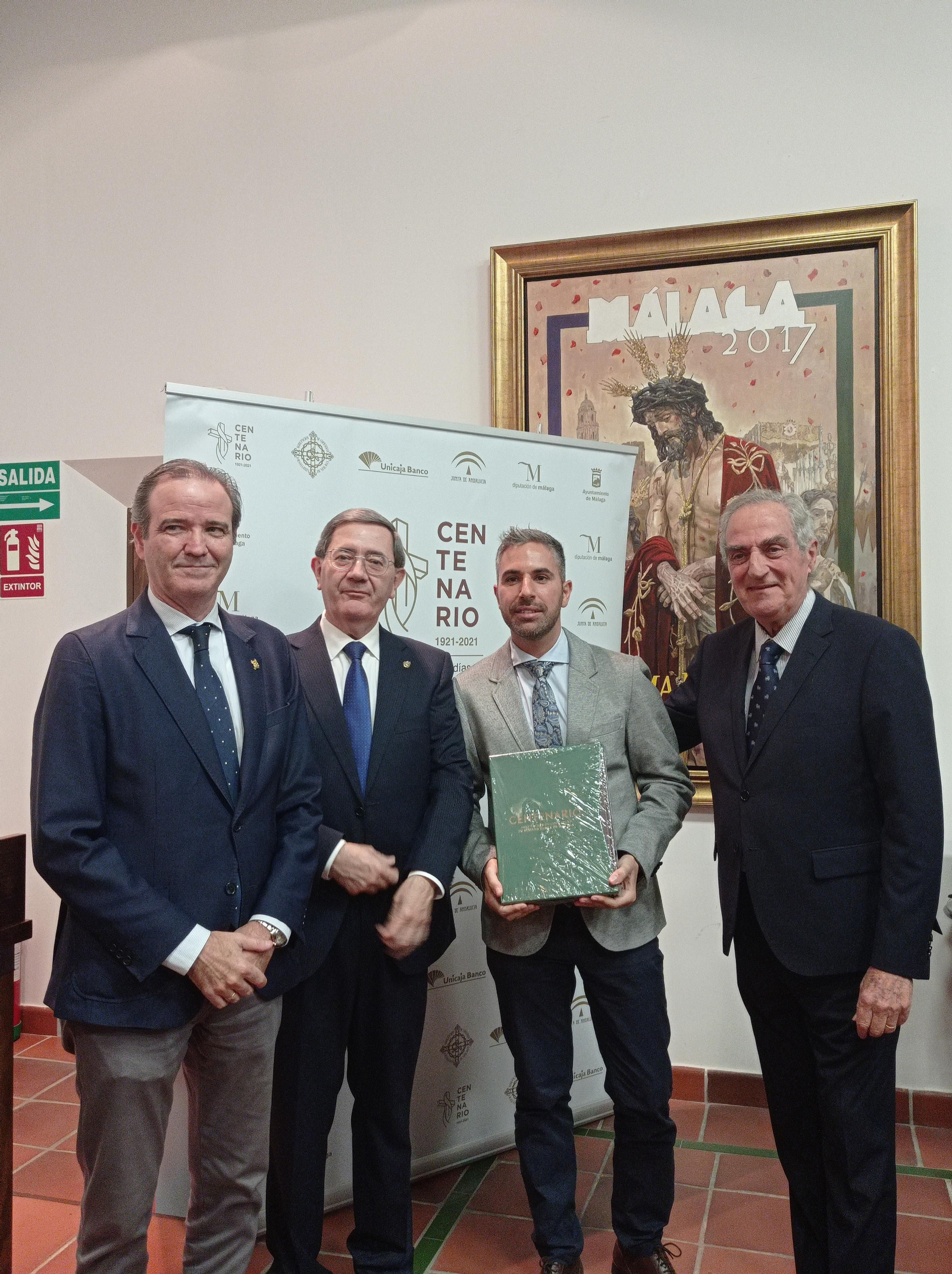 Pablo Atencia, Elías de Mateo y Luis Merino.