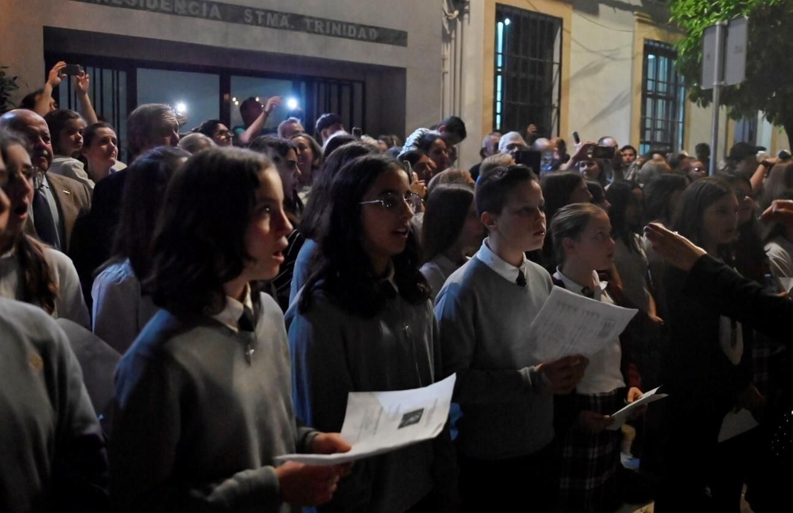 El vía crucis del Cristo de la Providencia, en imágenes