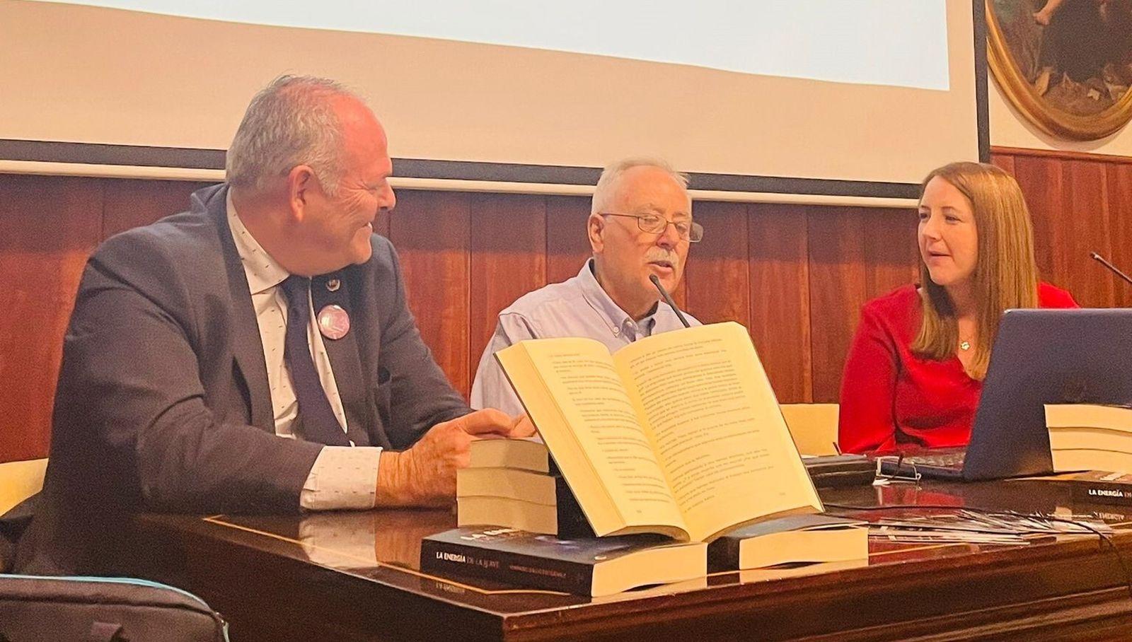 Presentación del libro de Manuel Salieto Gámez en el Liceo.