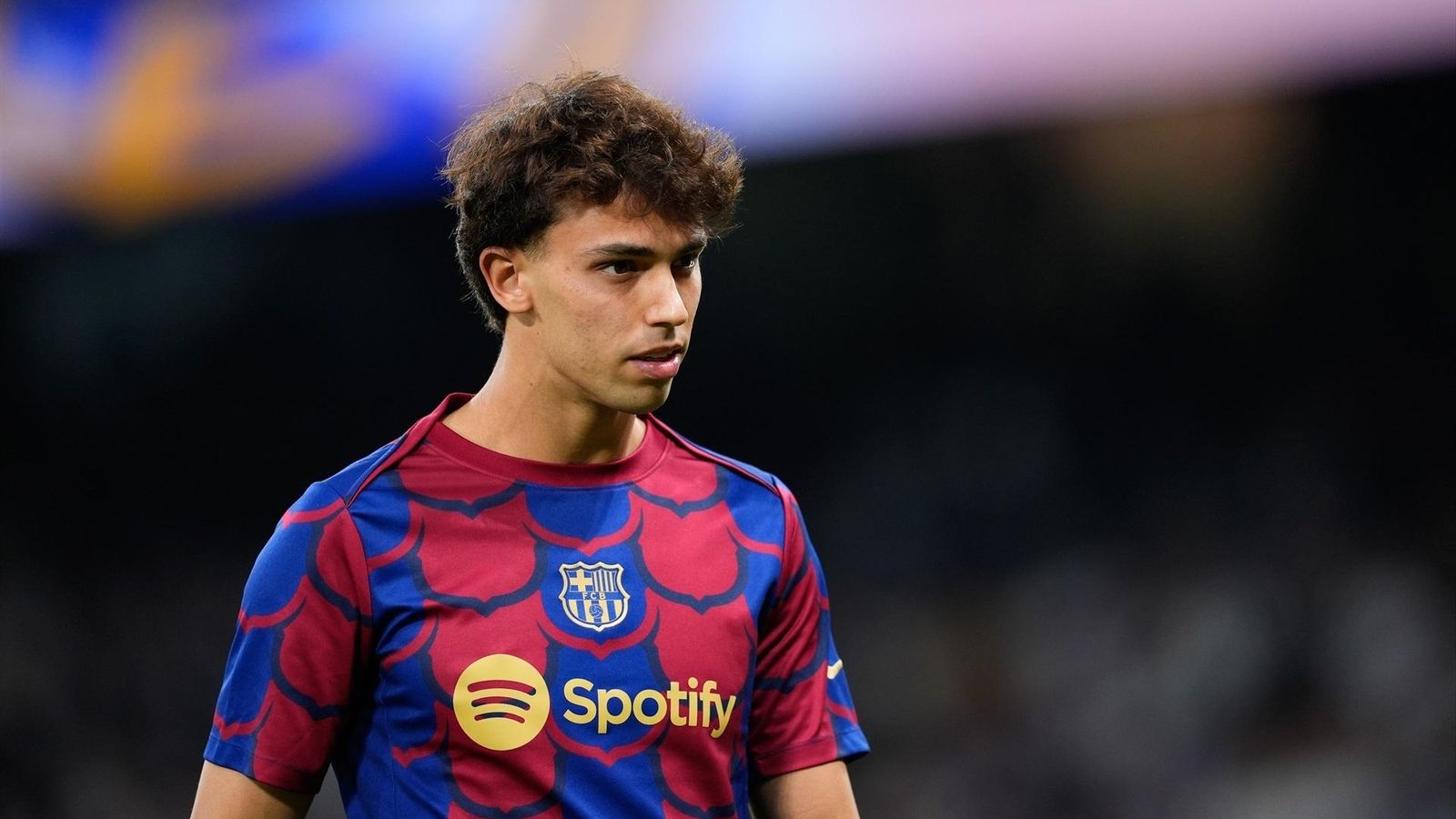 Joao Félix, en un partido con el Barcelona.