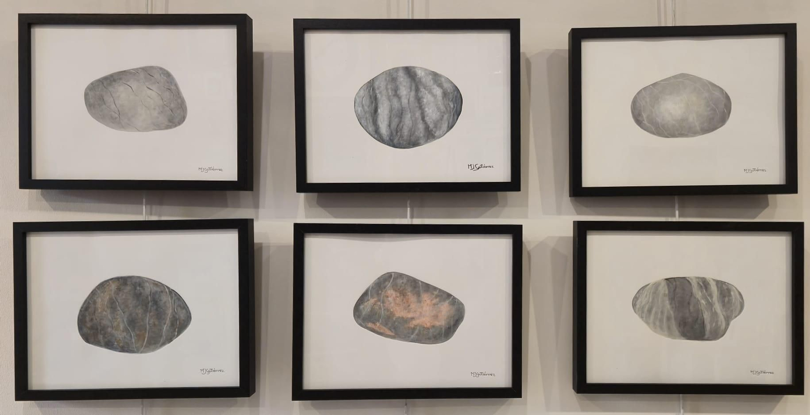 Obras de María José Gutiérrez.