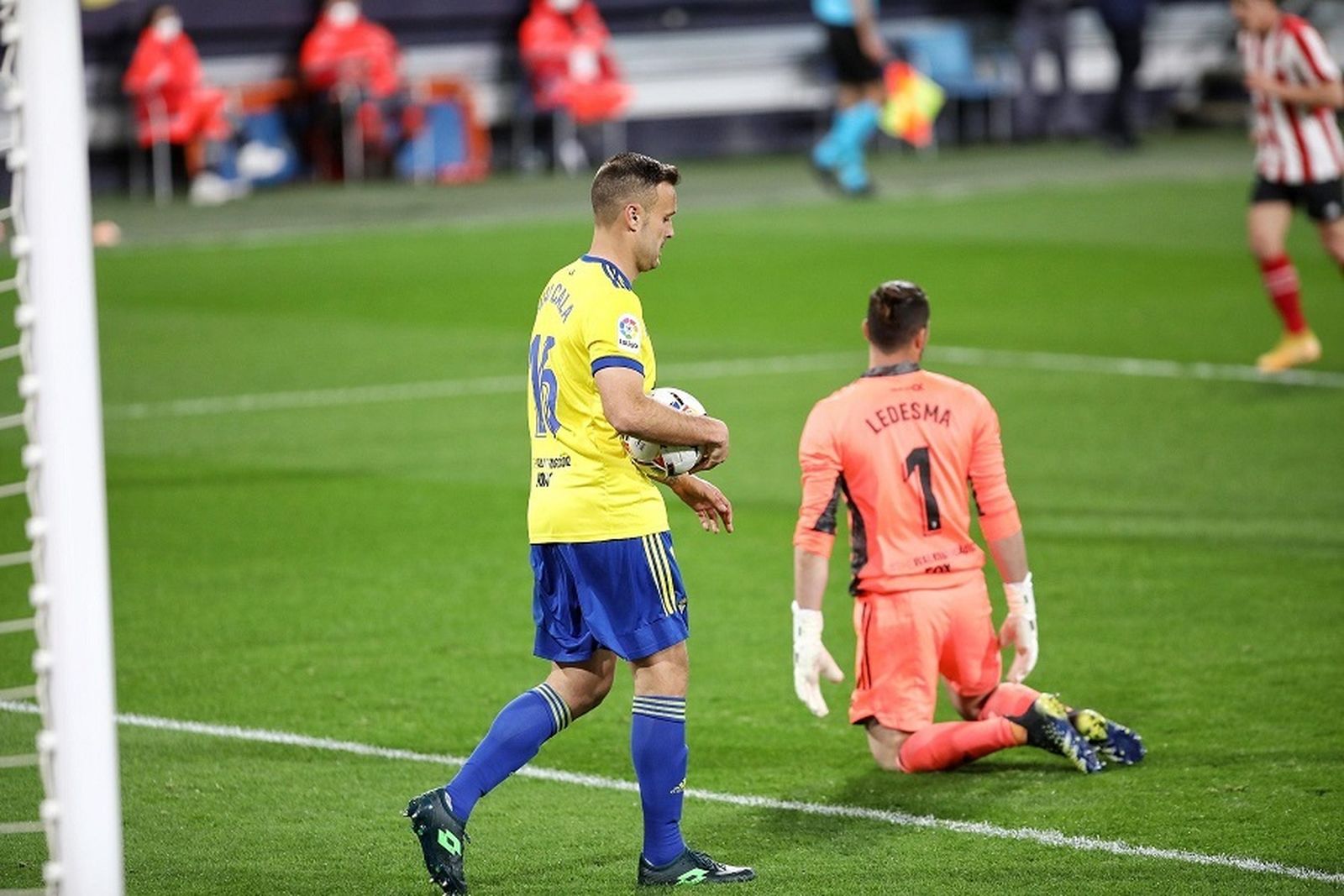 Cala y Ledesma, decepcionados tras el 0-4 de la pasada campaña.