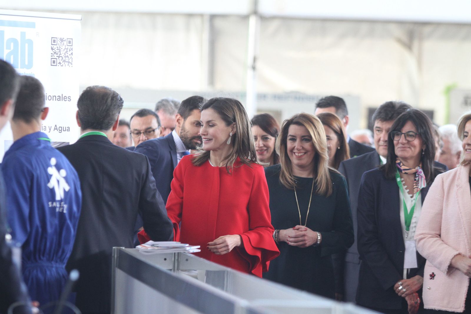 Imágenes de la visita de la reina Letizia a Huelva