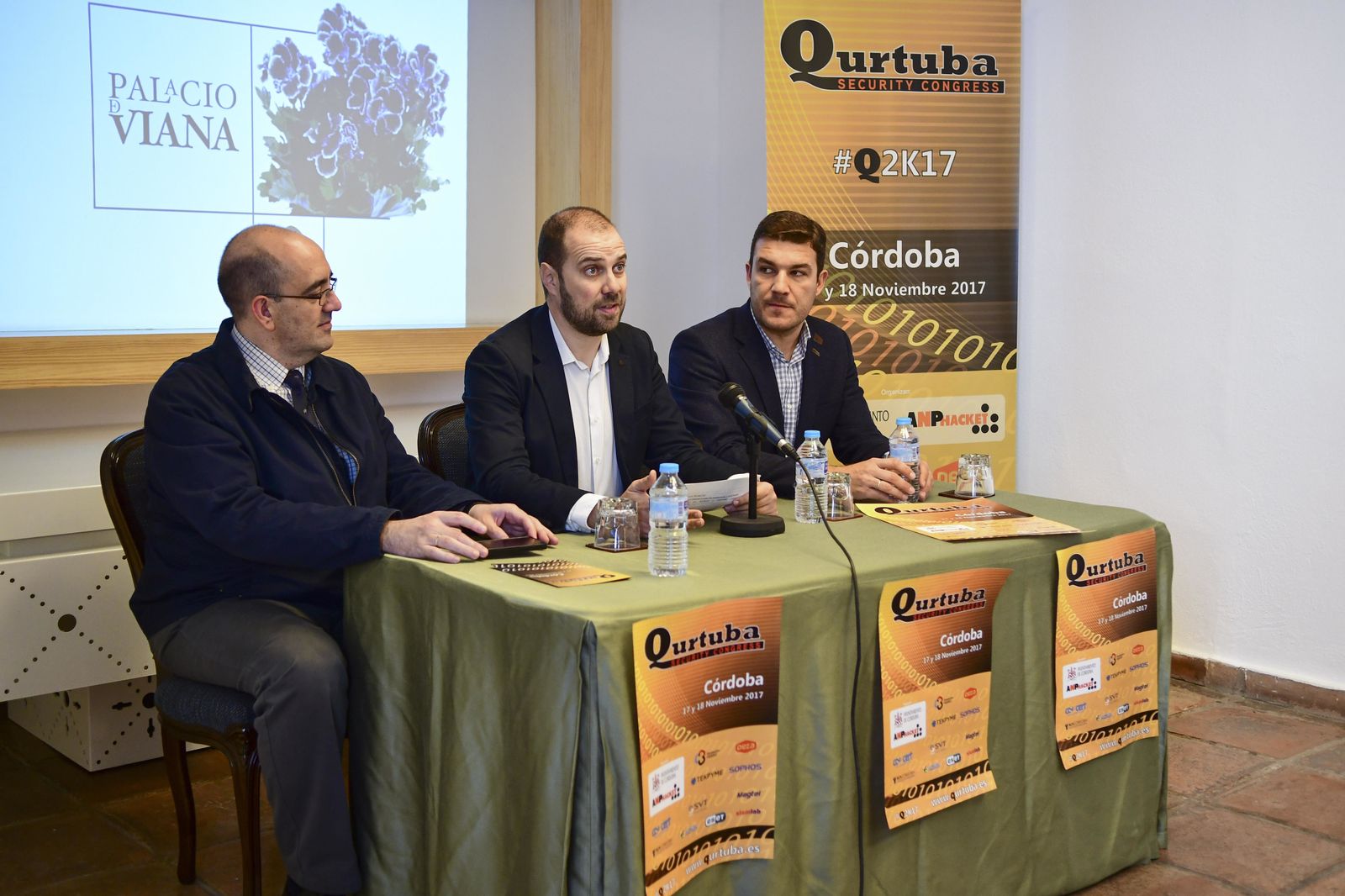 Presentación del congreso ayer, en el Palacio de Viana.