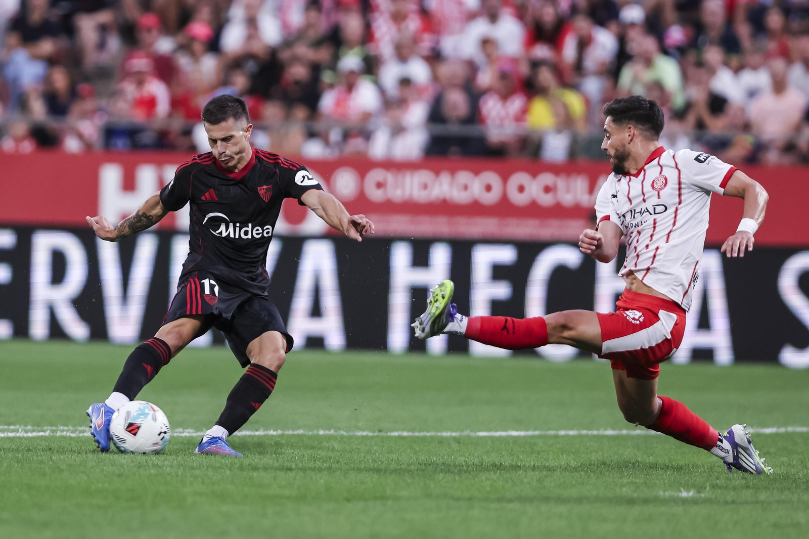 Las fotos del Girona - Sevilla