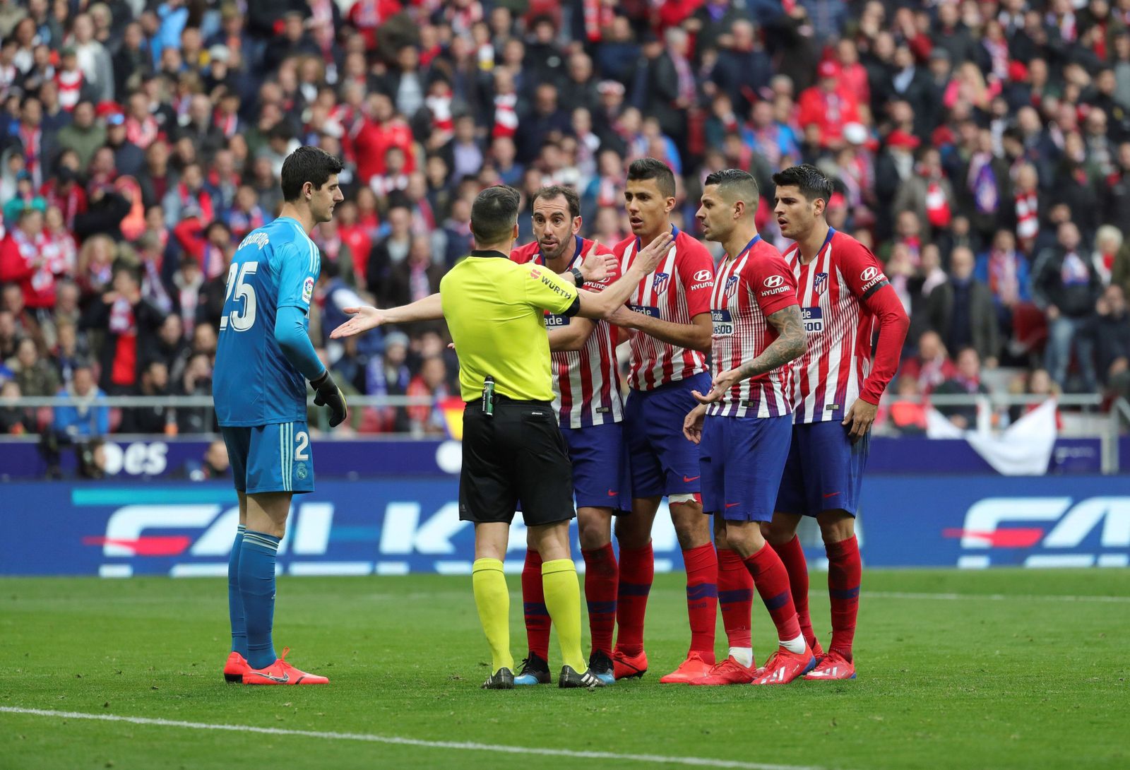 Las imágenes del Atlético de Madrid-Real Madrid