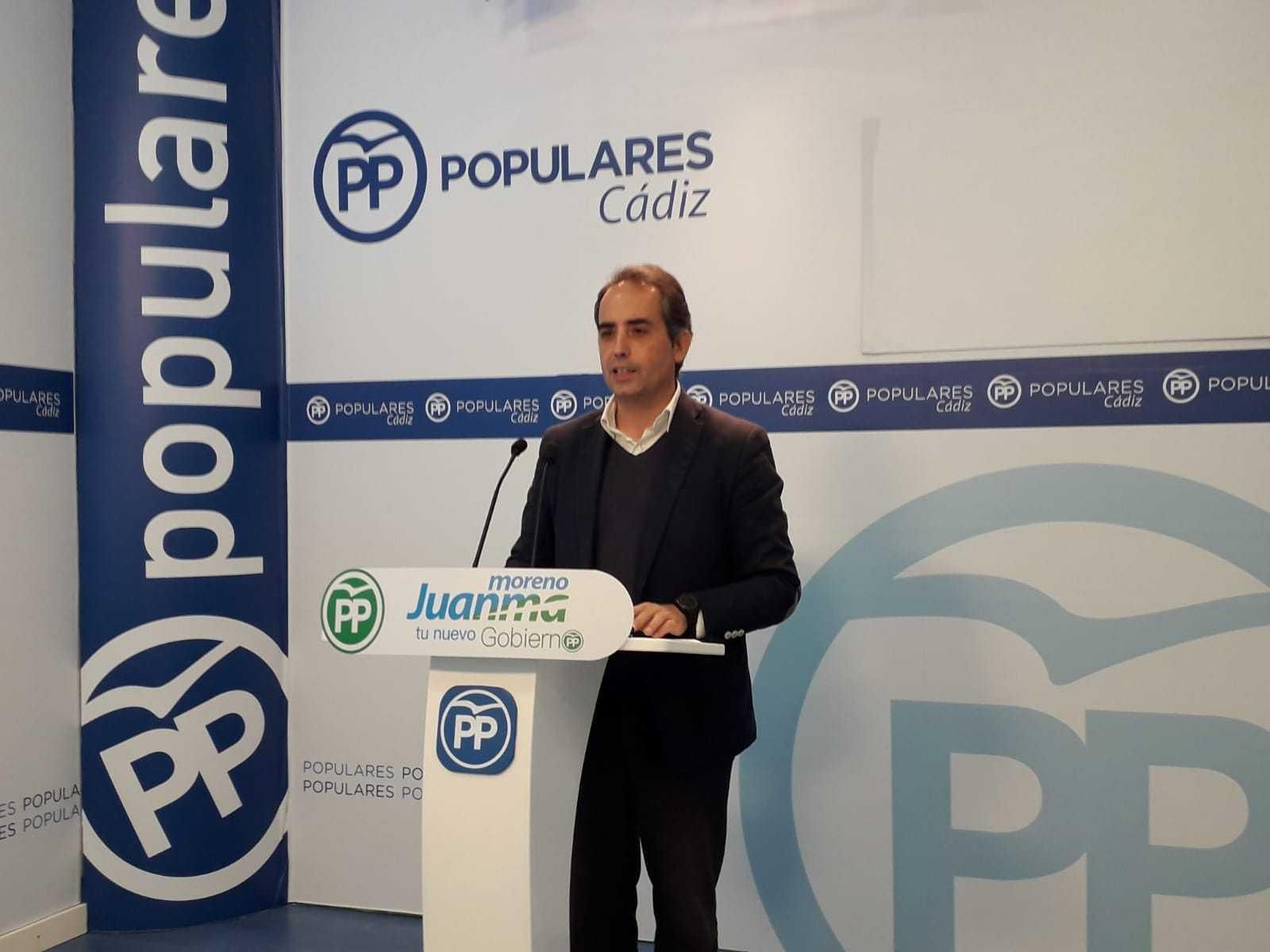 Antonio Saldaña en una comparecencia pública.