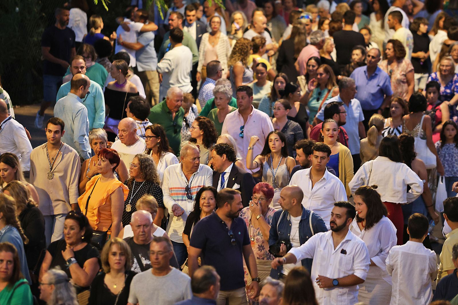 La bajada de la Virgen de La Cinta en imágenes