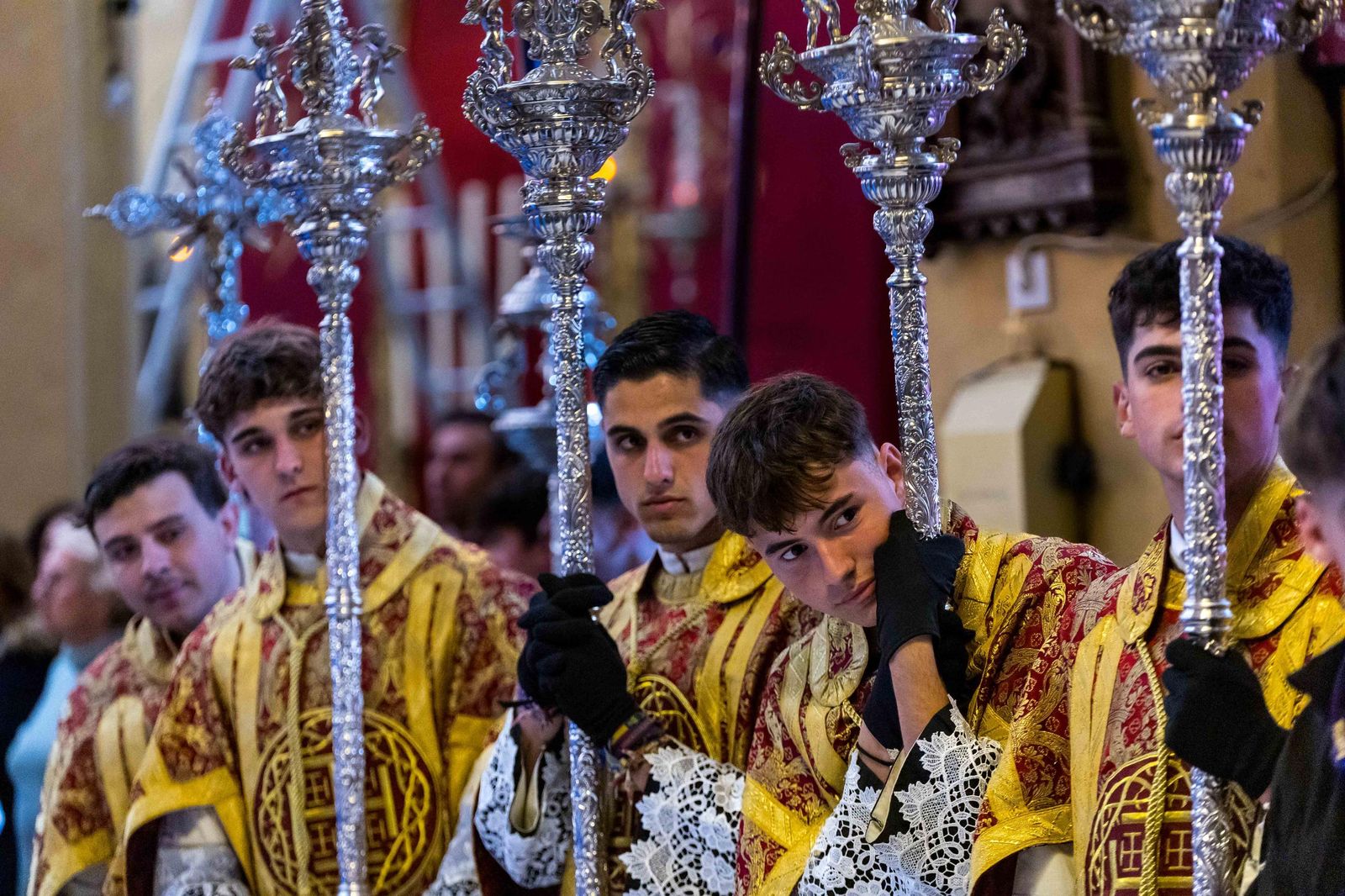 Las imágenes de la hermandad del Nazareno en la Semana Santa de San Fernando 2025