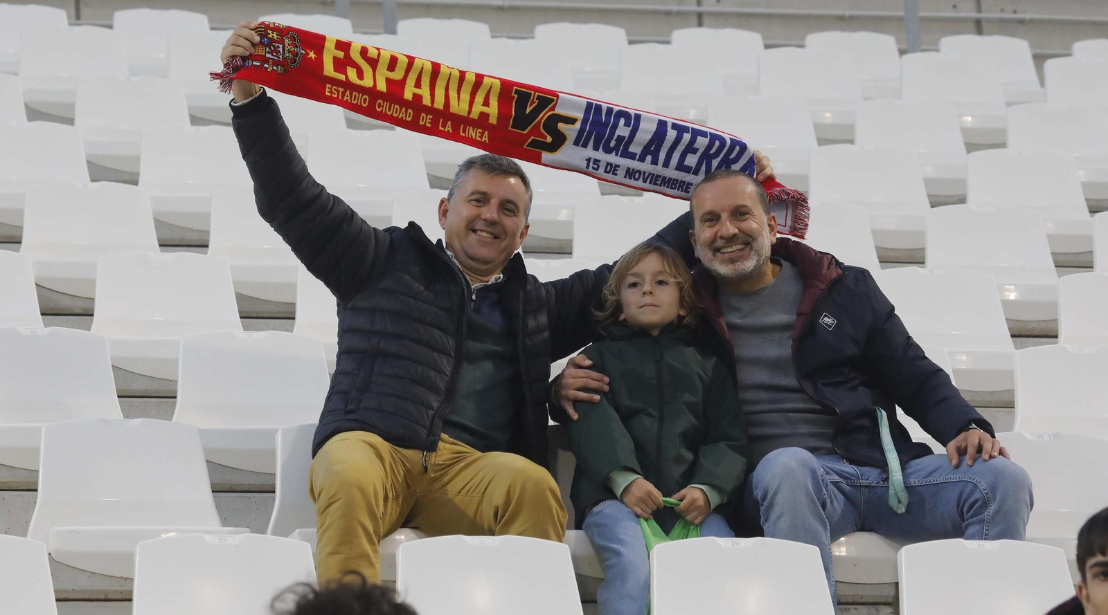 Búscate en el España-Inglaterra sub-21 de la inauguración del Ciudad de La Línea