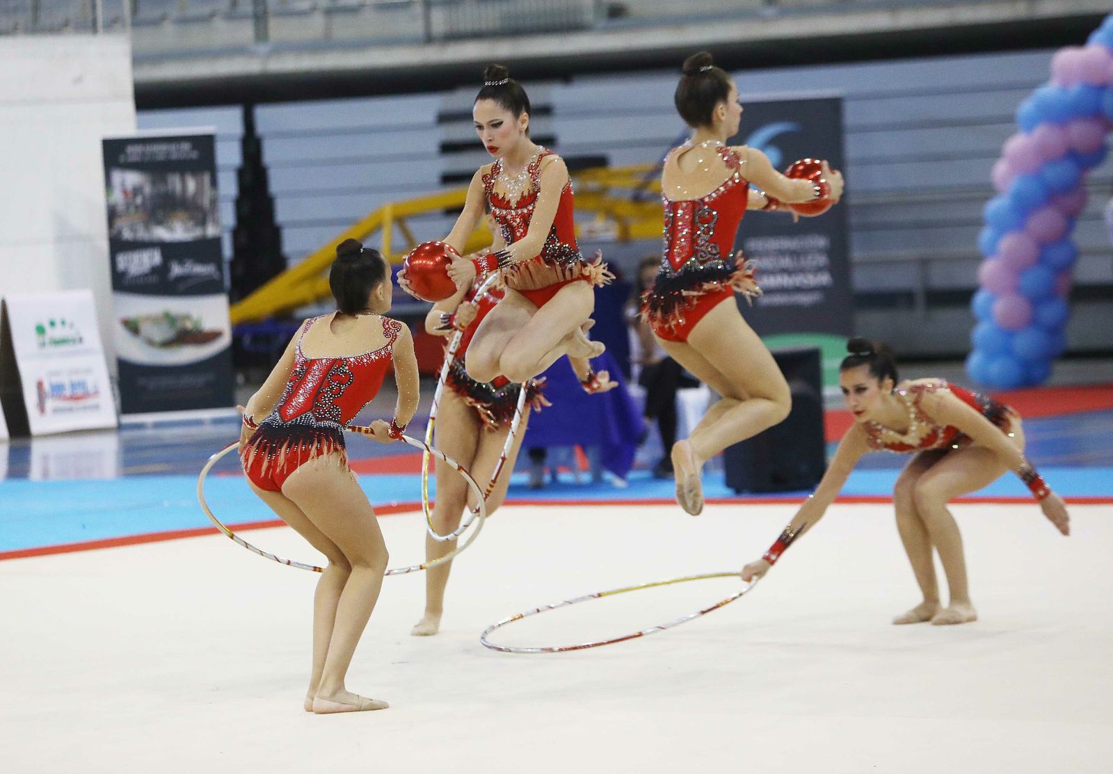 Copa Andalucía de Gimnasia Rítmica en el Palacio de Deportes