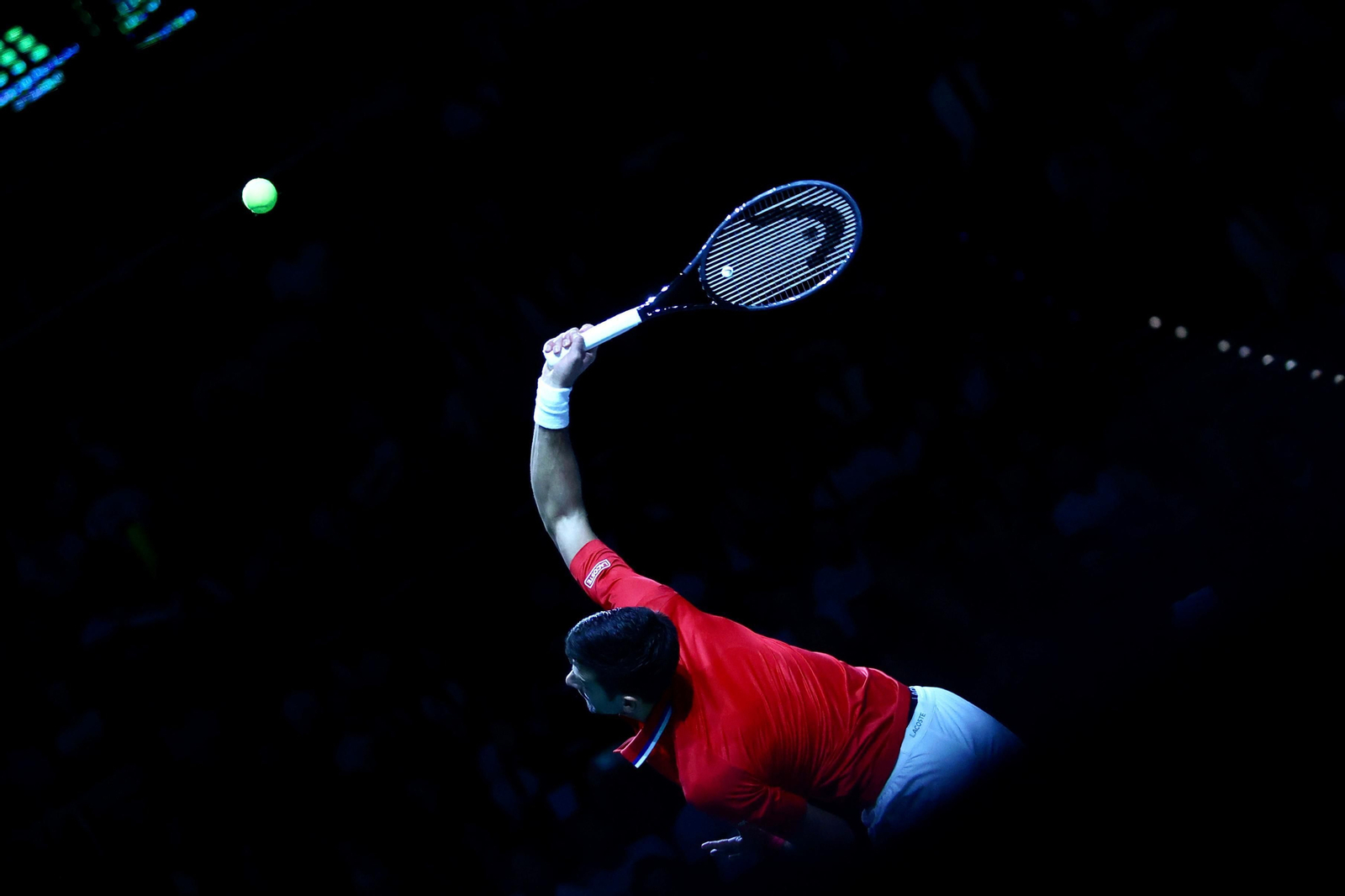 Copa Davis en Málaga: Sinner - Djokovic, en fotos