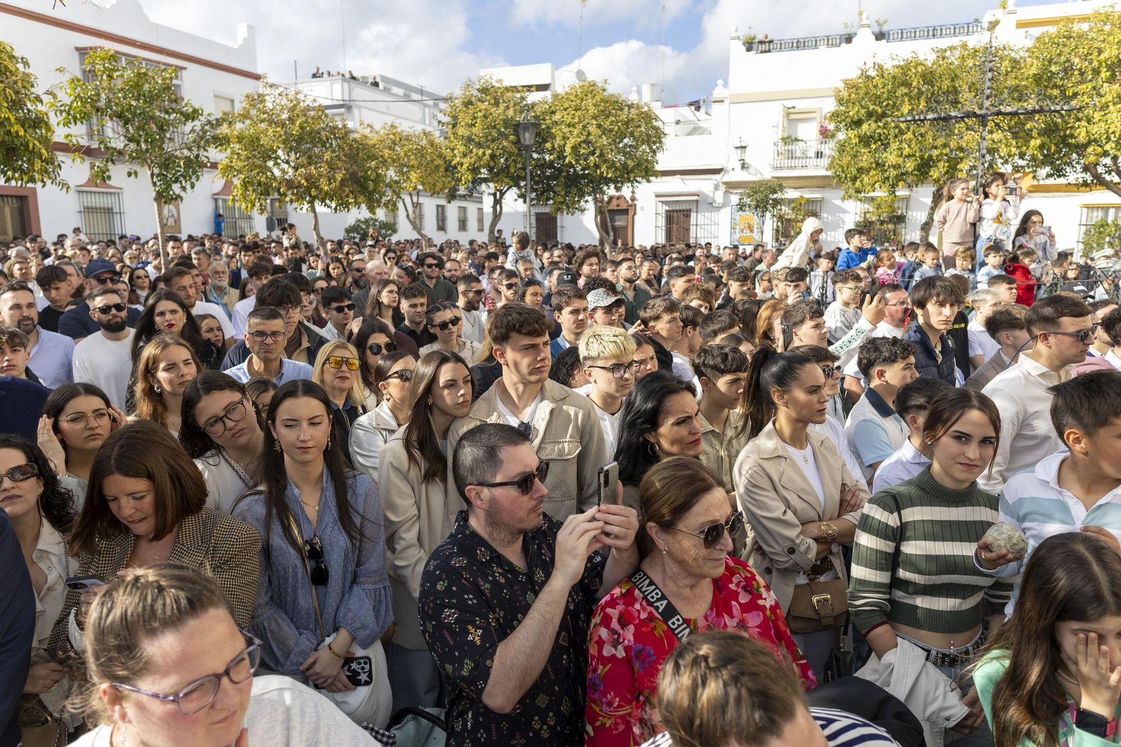Las imágenes de la hermandad del Ecce Homo en la Semana Santa de San Fernando 2025