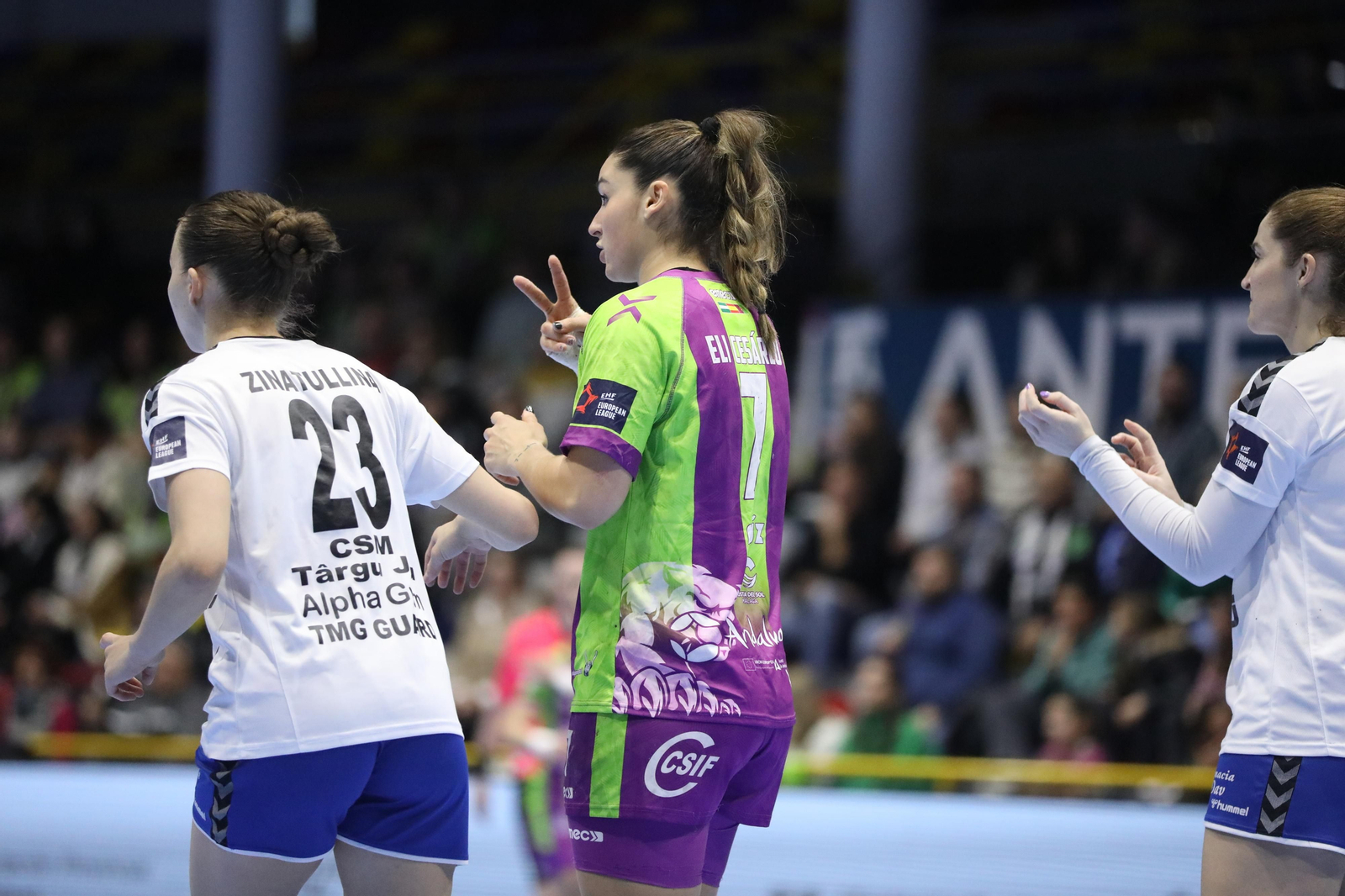 El Costa del Sol Málaga - Targu Jiu de la EHF European League, en fotos