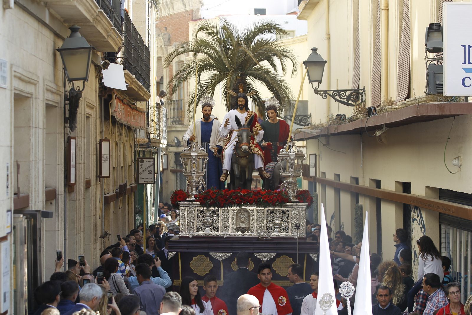 Imágenes Procesión de la Borriquita de Almería capital. Semana Santa 2019