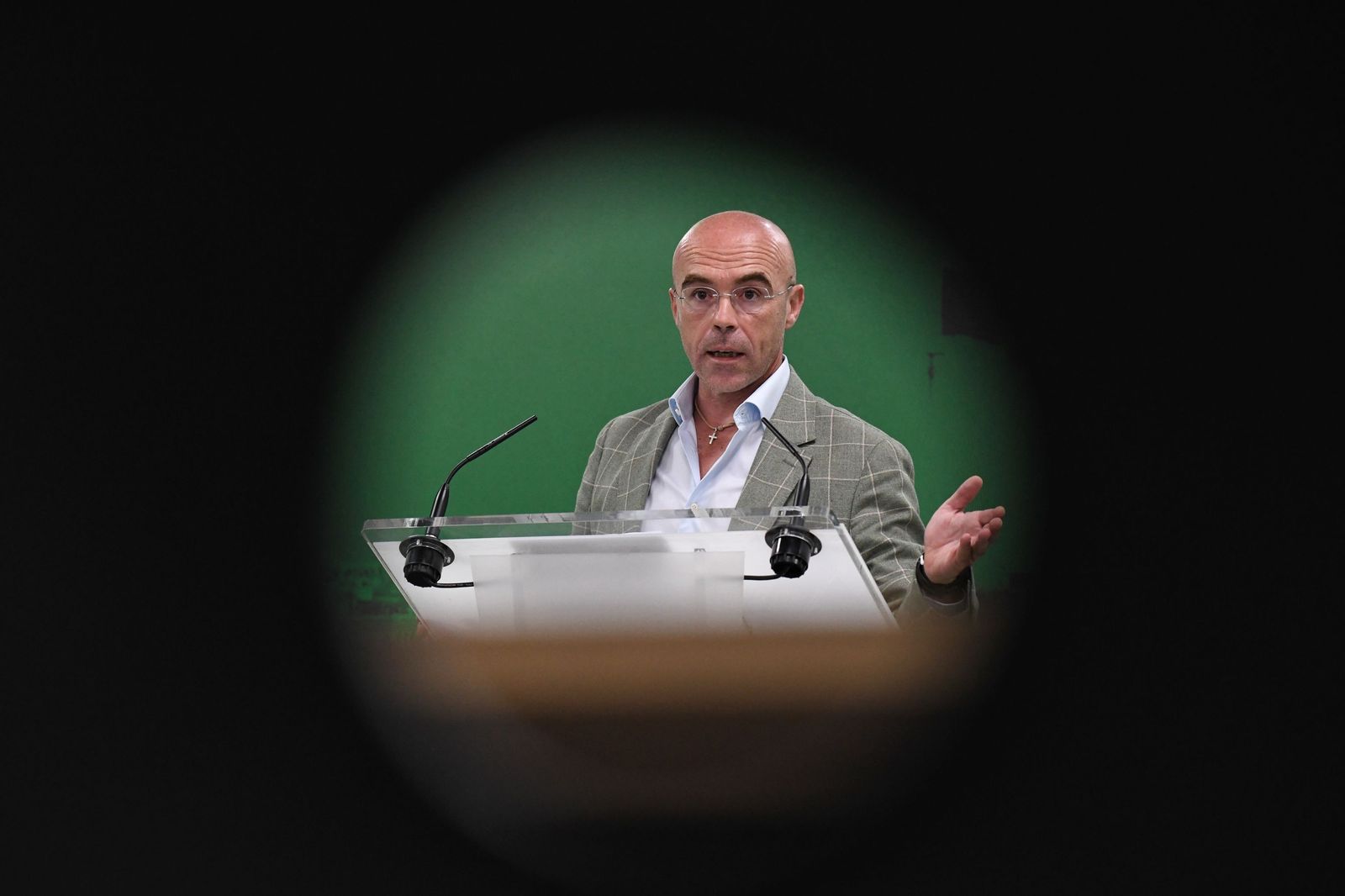 El portavoz político de Vox, Jorge Buxadé.