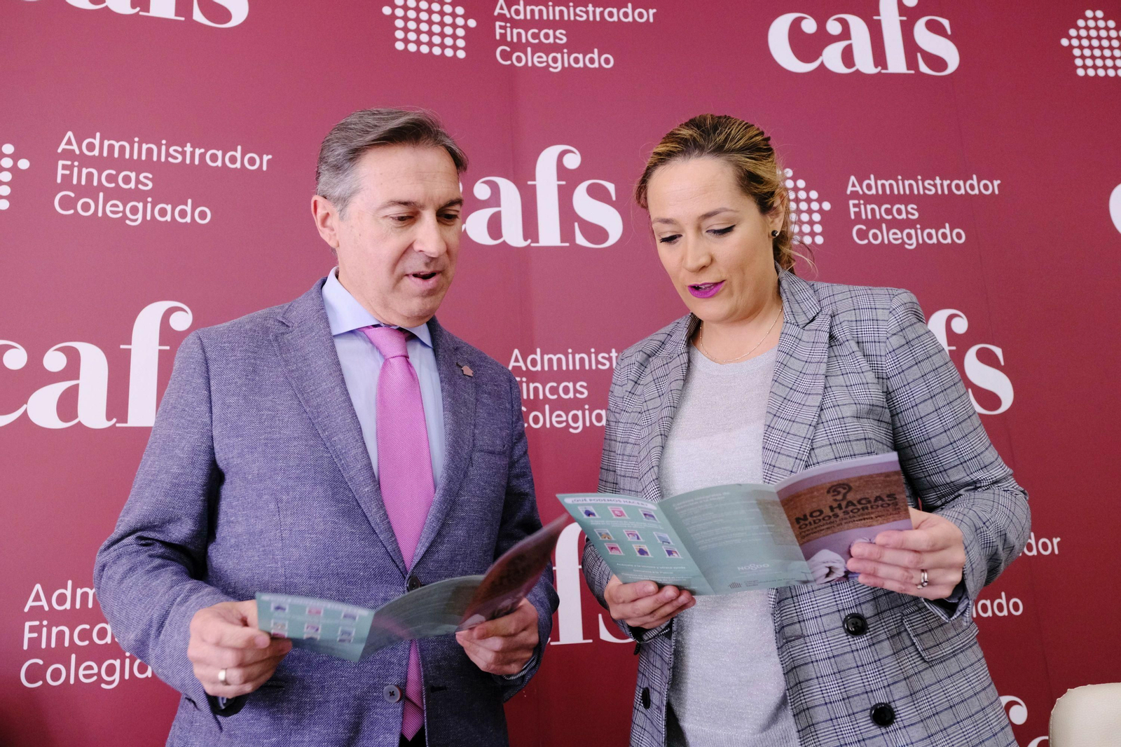 Presentación de la campaña preventiva contra la violencia de género 'No hagas oídos sordos'.