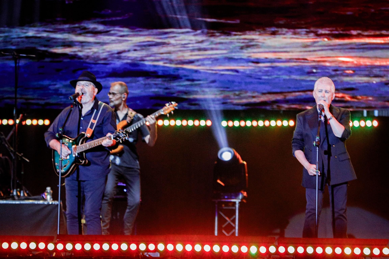 Pecos, durante su actuación en Concert Music Festival