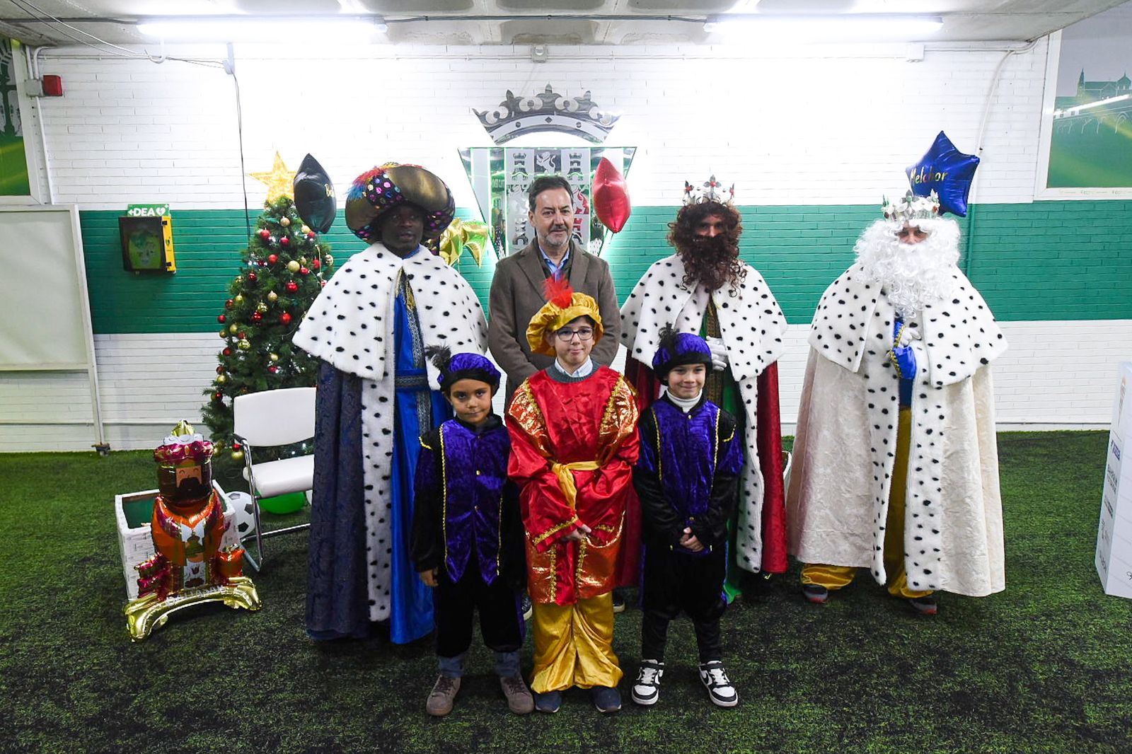 Las mejores fotos de la recepción del Córdoba CF a los Reyes Magos en El Arcángel