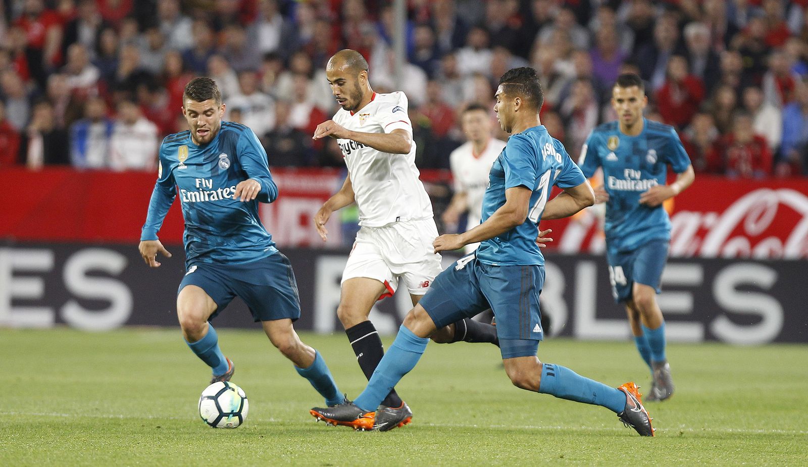 Las imágenes del Sevilla-Real Madrid