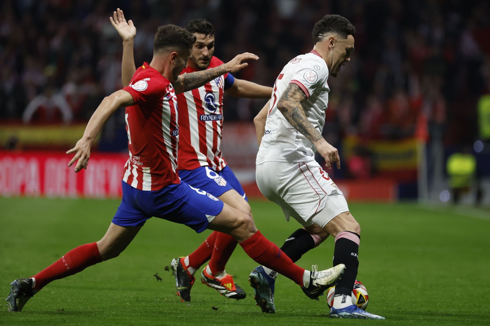 Las fotos del Atlético de Madrid - Sevilla en cuartos de la Copa del Rey