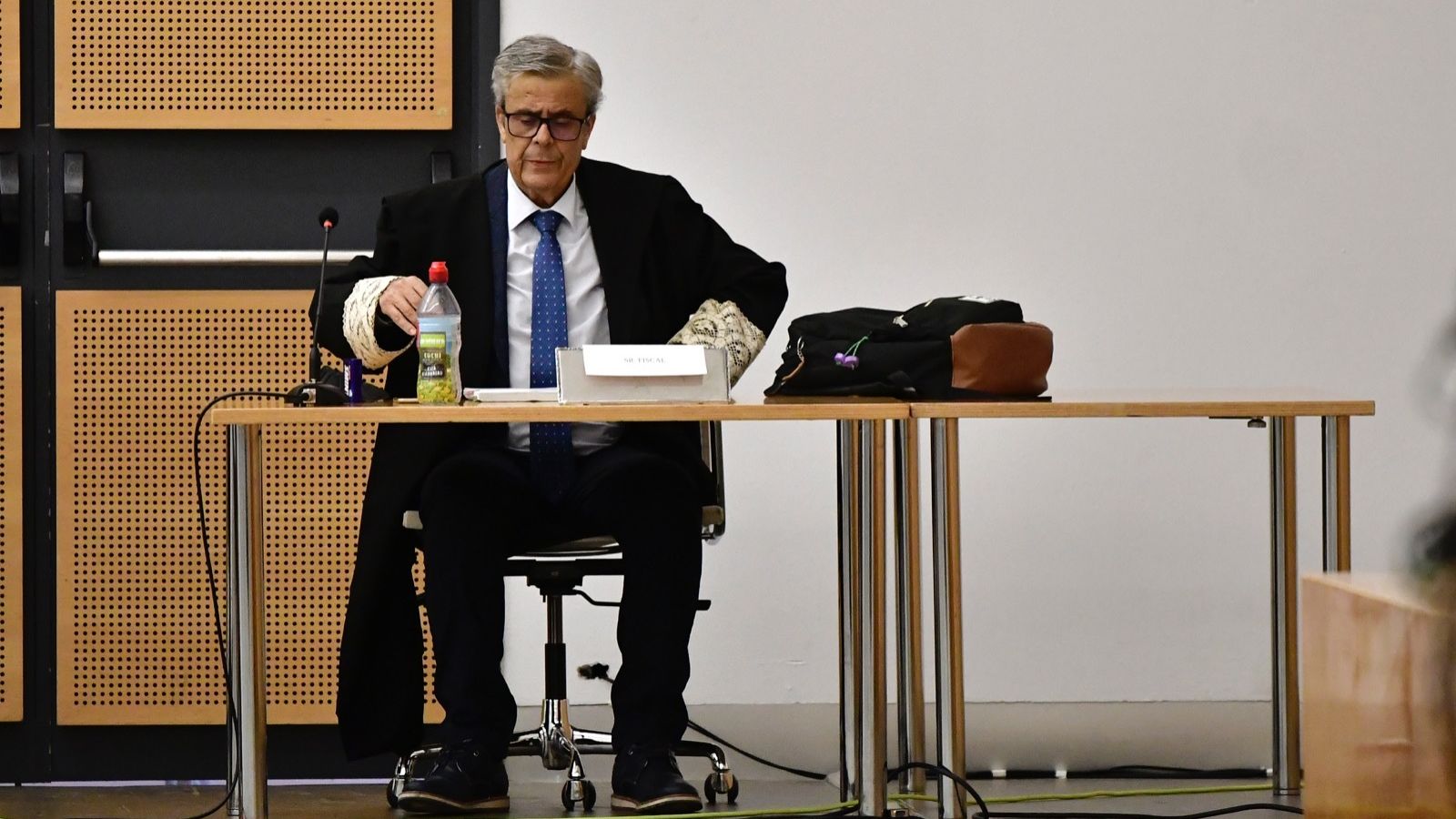 El fiscal Jesús Gázquez, fallecido antes de que concluyese el juicio.