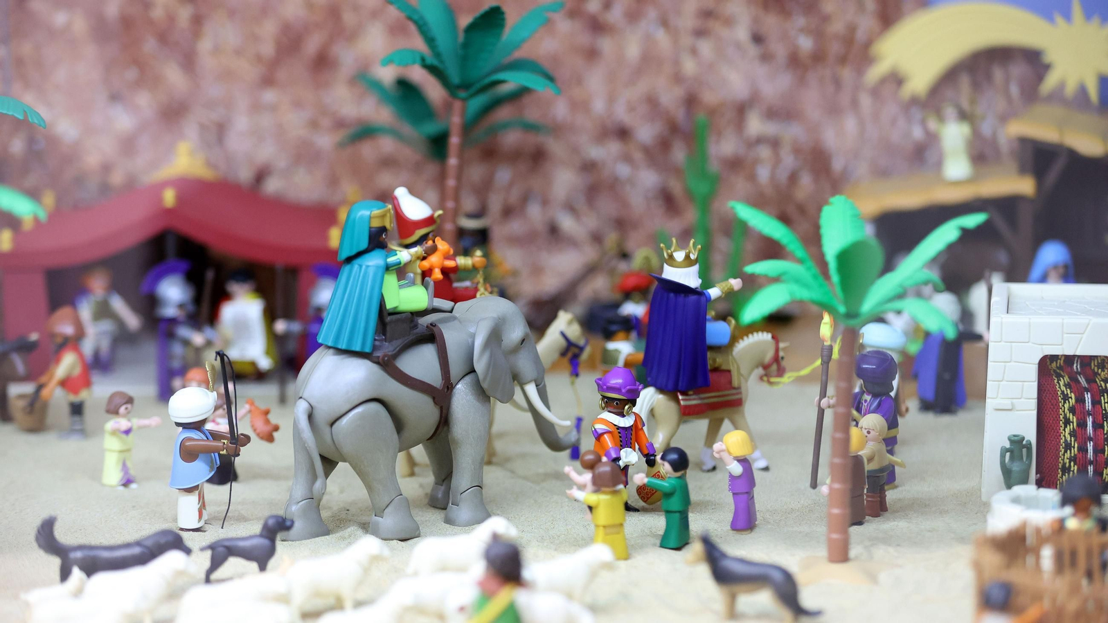 Belén viviente en el Colegio San José Fundación Xafer de Jerez