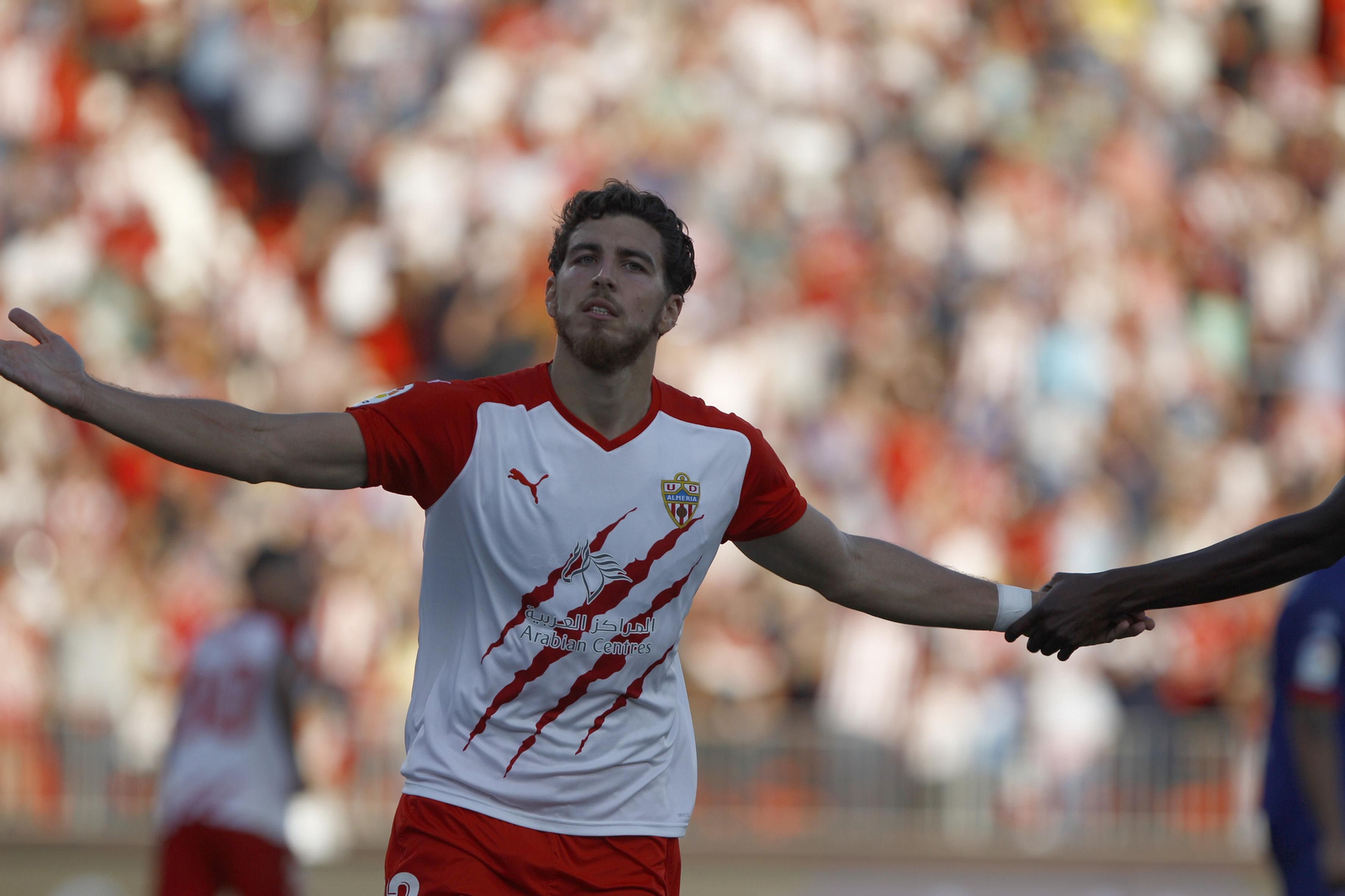 Imágenes del partido U.D. Almería-S.D. Amorebieta