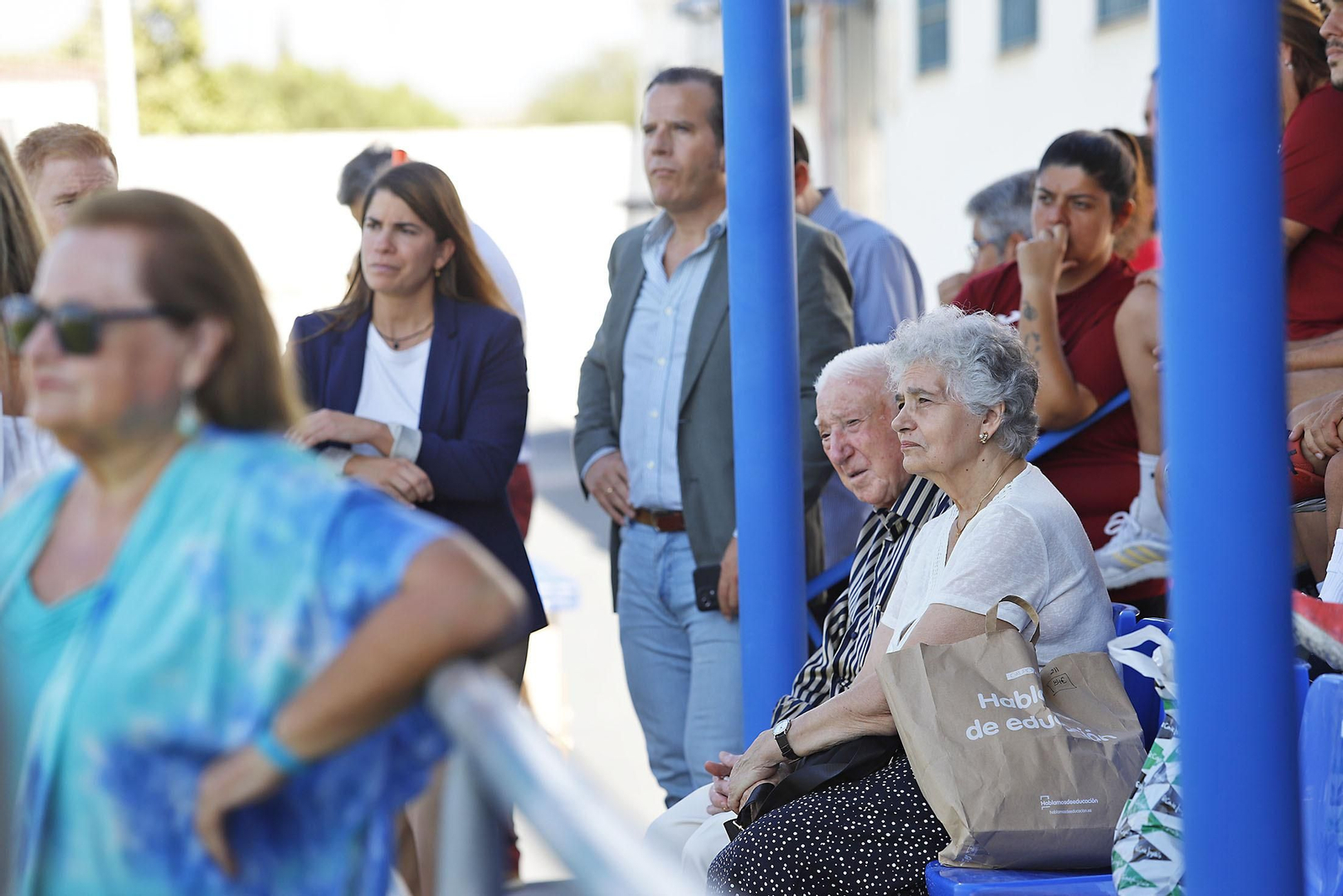 Imágenes de la inauguración del campo 1 de la Ciudad Deportiva del Real Club Recreativo de Huelva