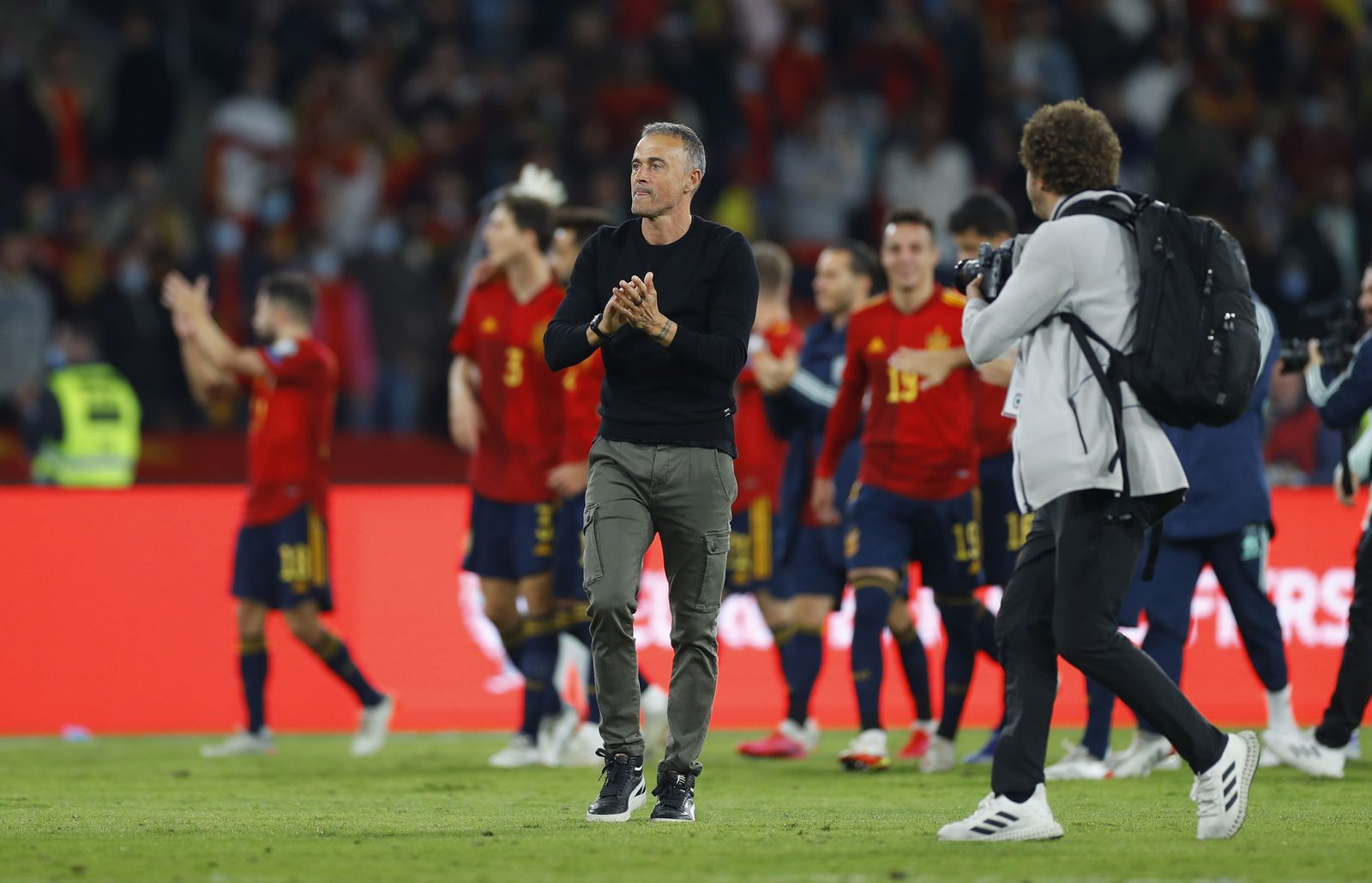 Las imágenes del España-Suecia