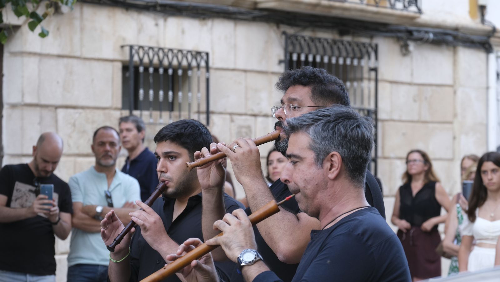 Imágenes del paseo musical Essentia Ministriles. XXI Festival de Música Renacentista y Barroca de Vélez Blanco