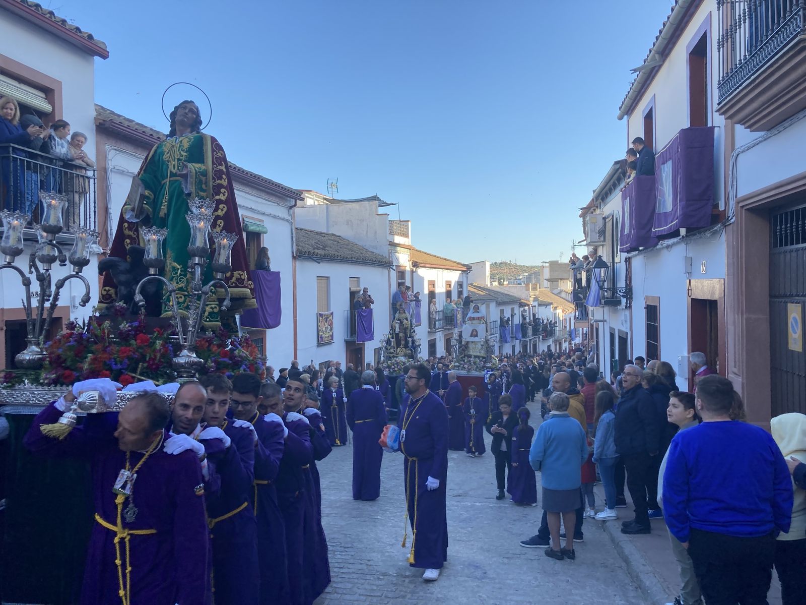 Viernes Santo en Montoro: la noche de Padre Jesús se vive en la calle con gran devoción