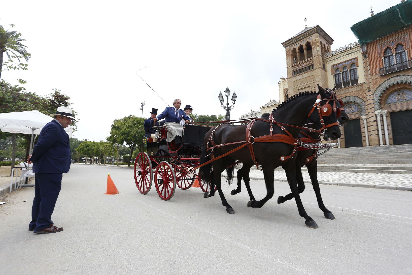 El concurso de enganches, en imágenes