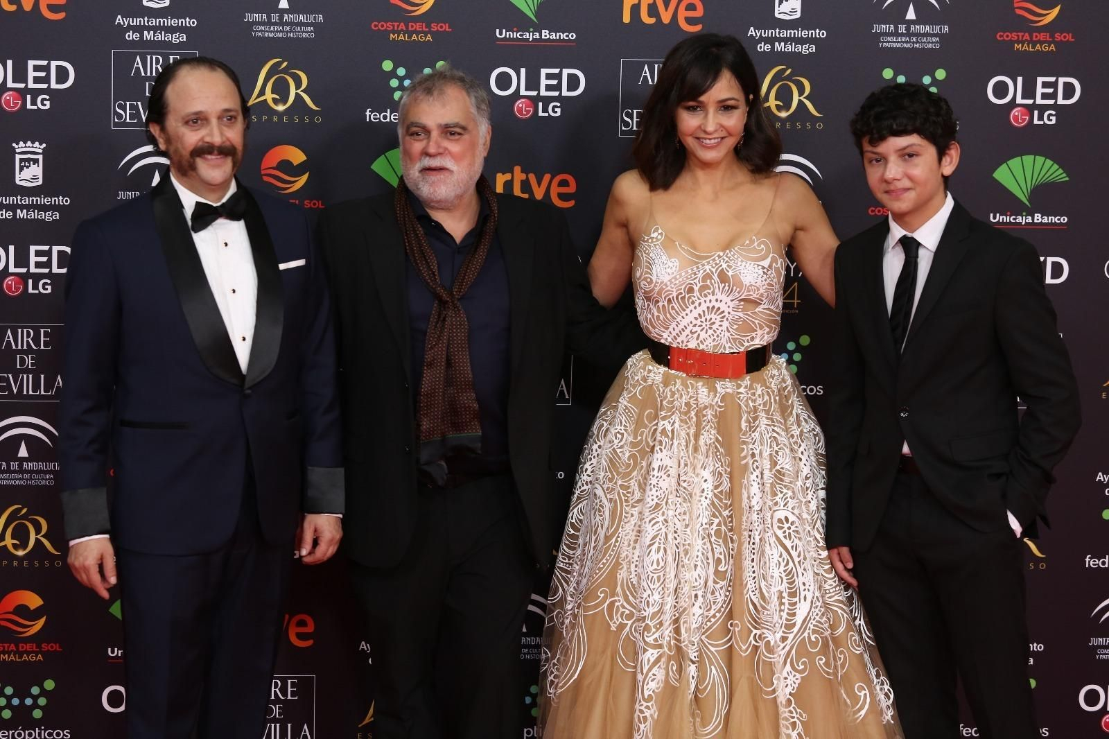 La alfombra roja de los Goya 2020 en Málaga