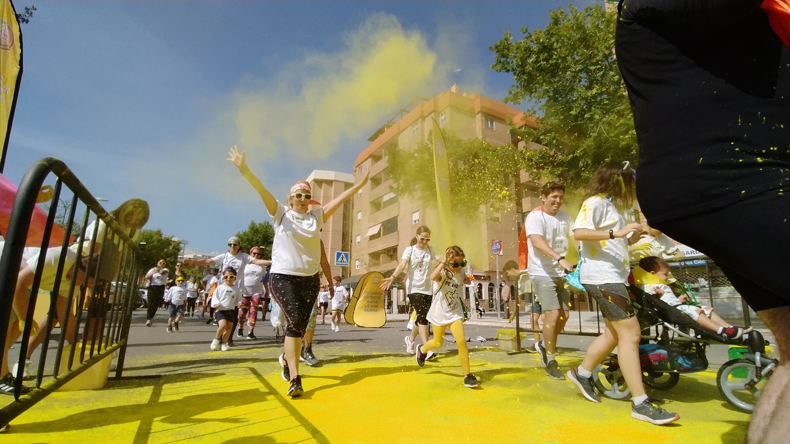 Las imágenes de la Carrera de la Felicidad en San Fernando