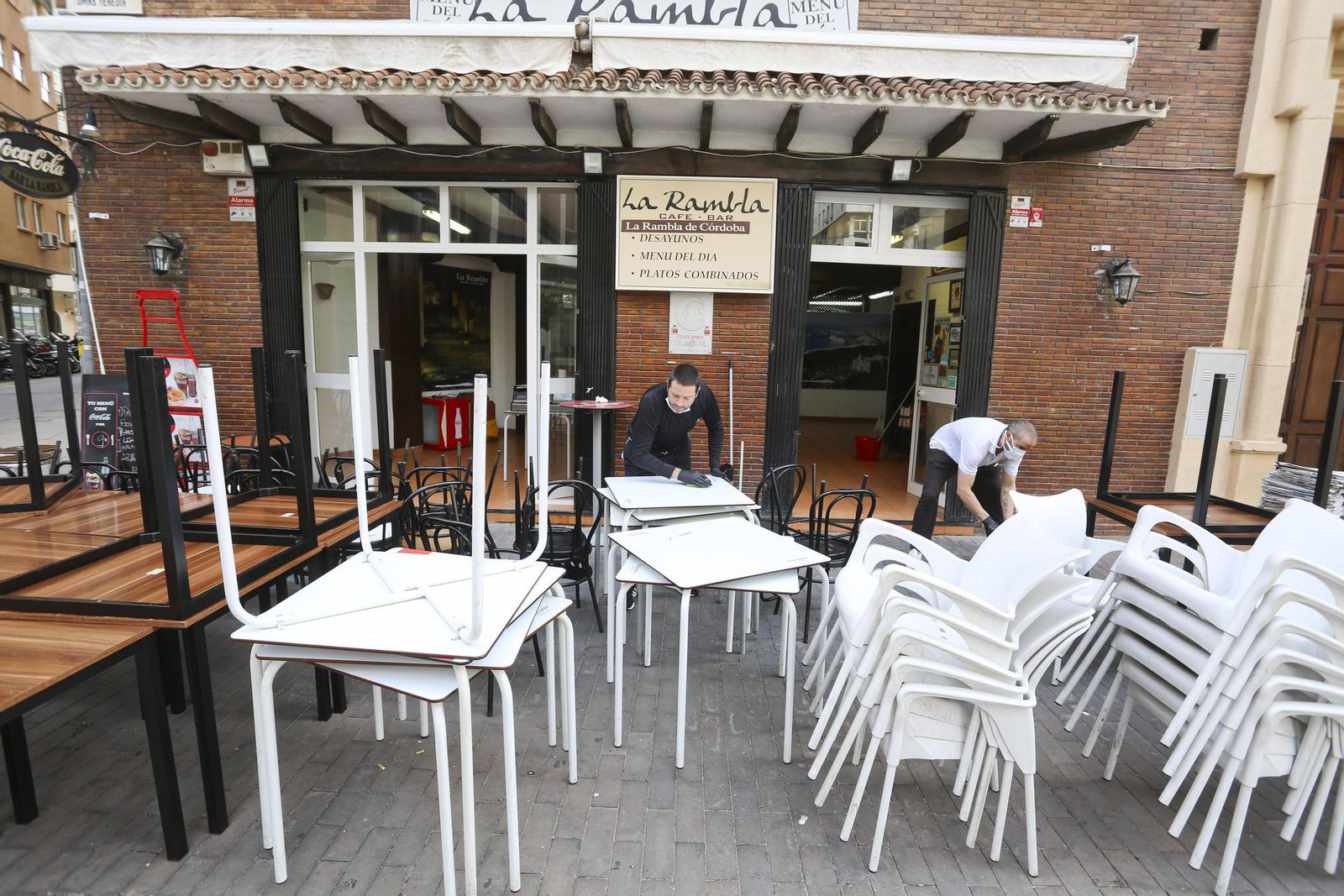 Las fotos de la primera jornada de la fase 0 de la desescalada en Málaga