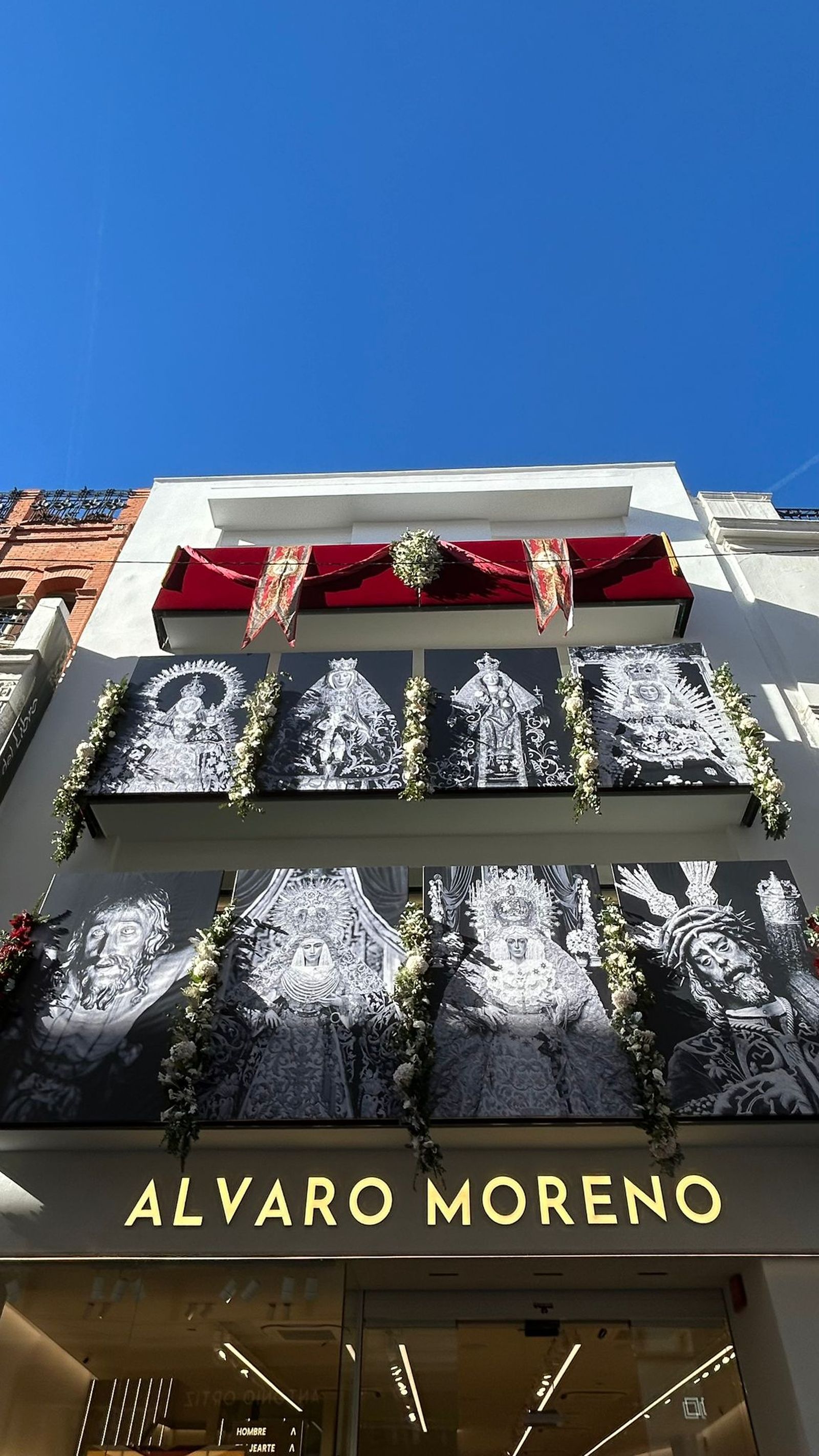 Así luce la tienda de Álvaro Moreno en la Calle Velázquez