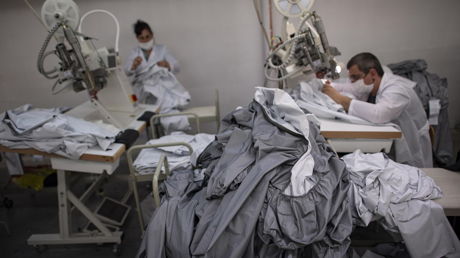 Una imagen de la fábrica búlgara