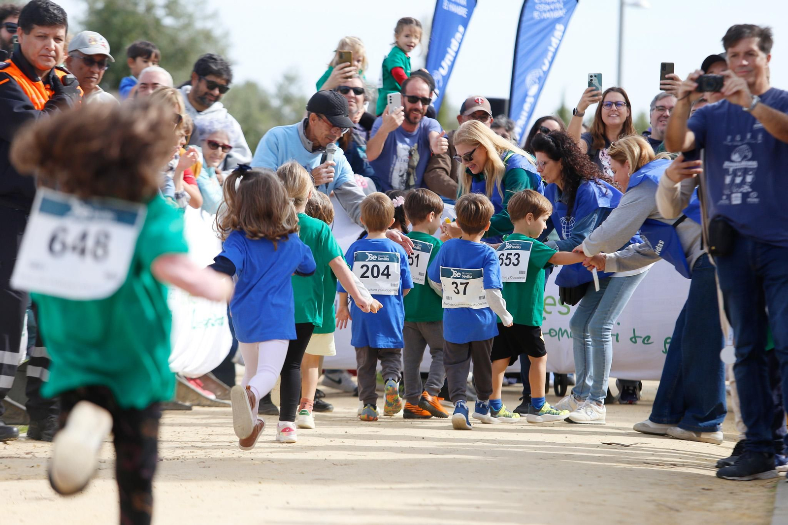 Unas mil personas participaron en la IV Marcha y Carreras Solidarias a beneficios de Manos Unidas