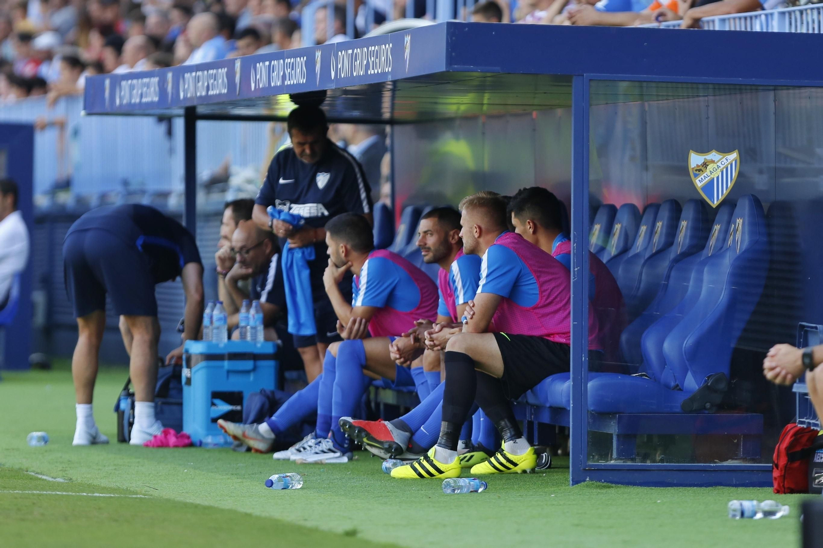El Málaga CF-Córdoba CF, en imágenes