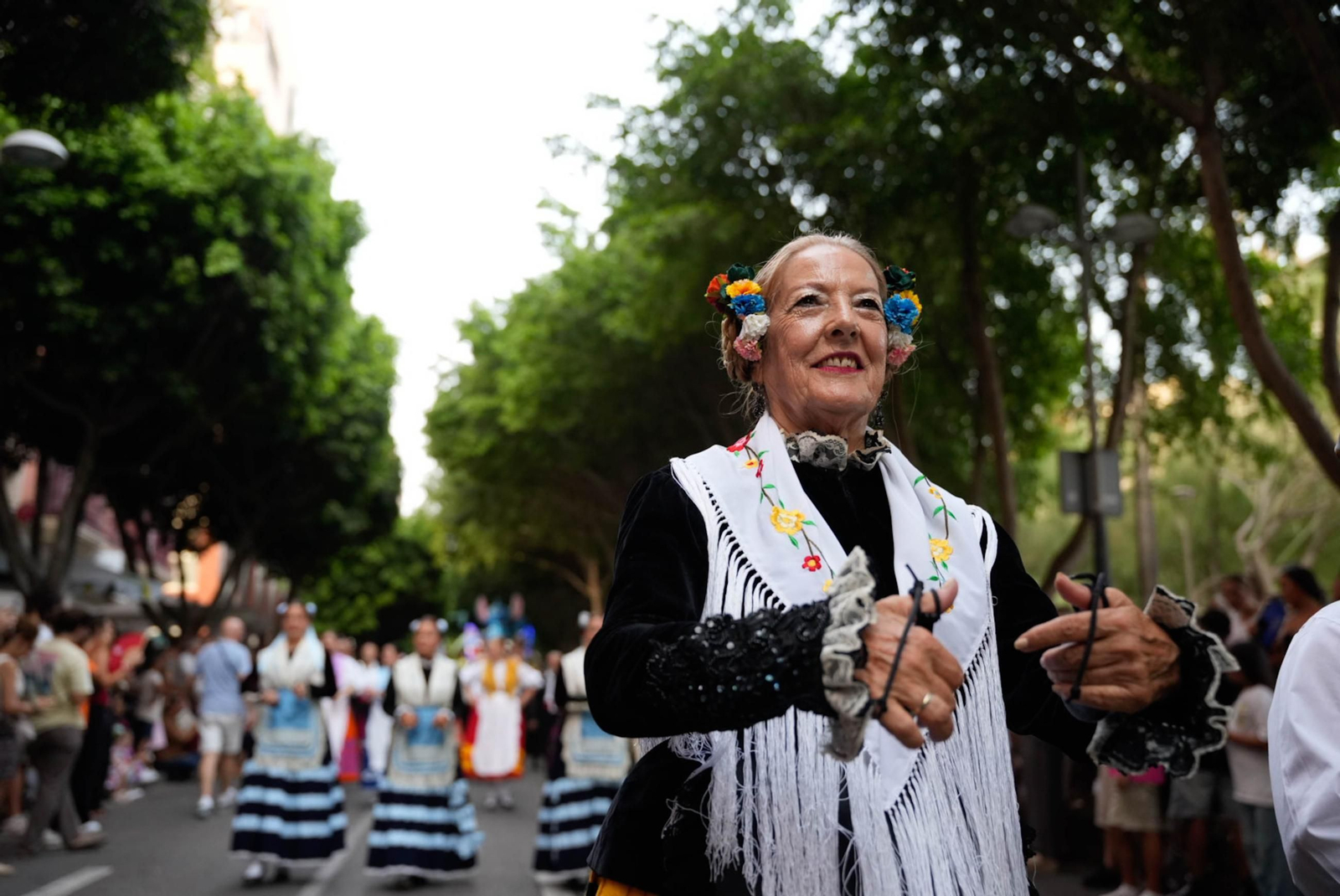 Así se ha vivido la Batalla de Flores en la Feria de Almería