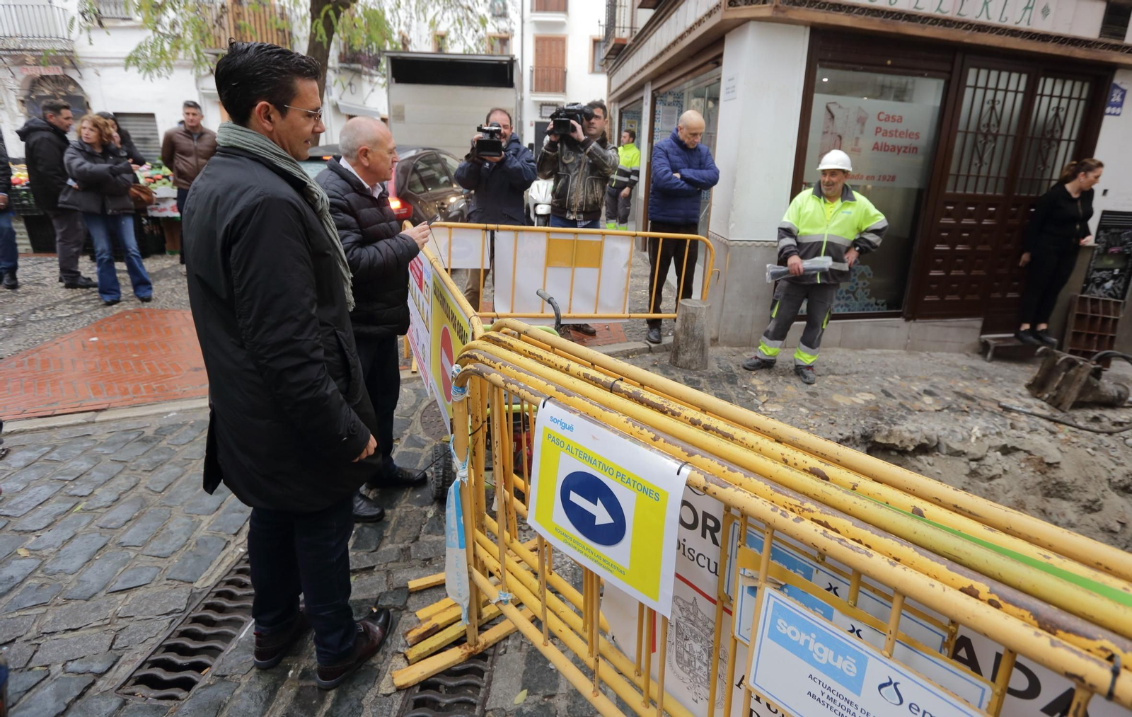 De la Cuesta Alhacaba a San Nicolás, obras en imágenes