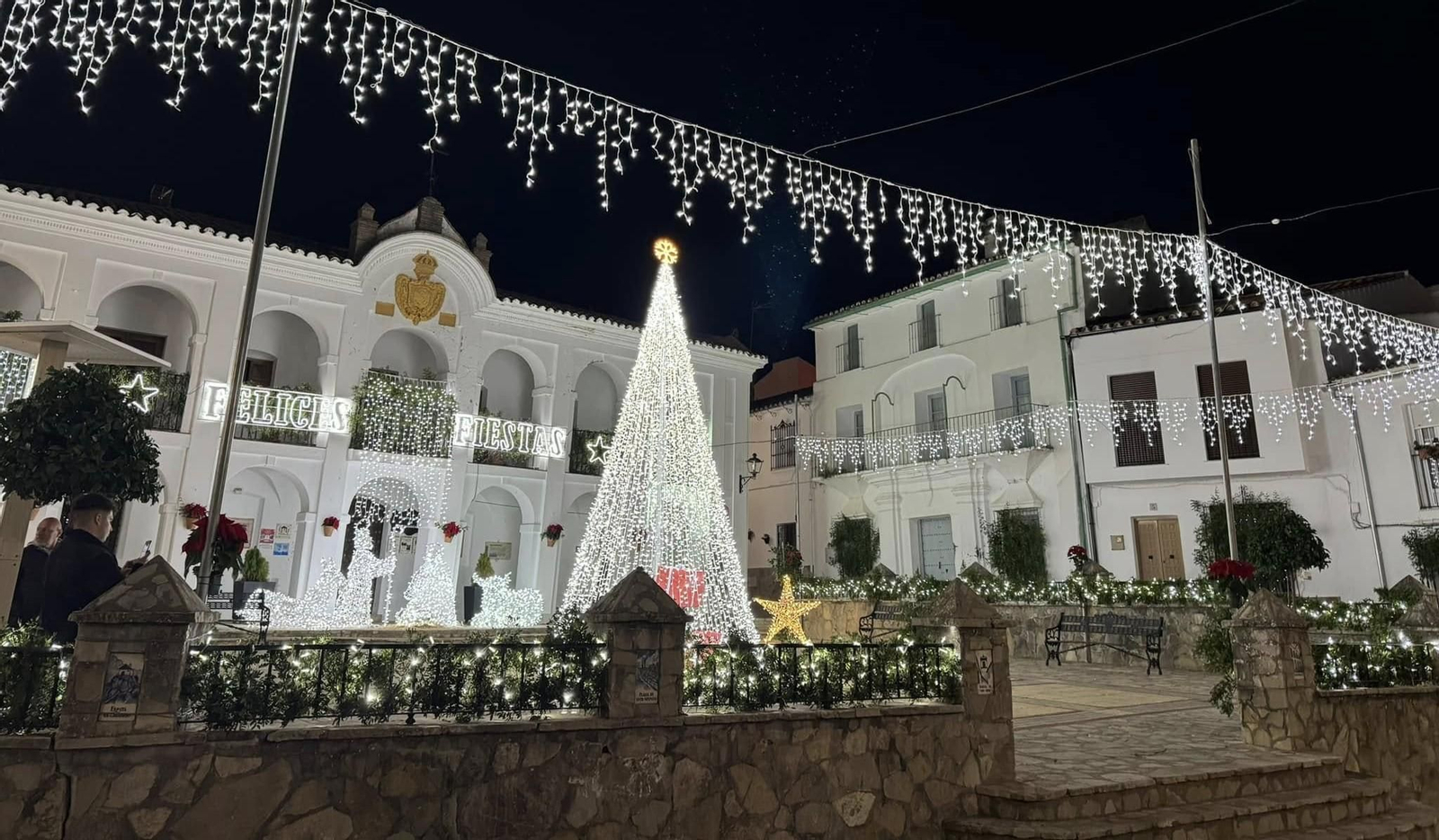 Decoración navideña de Benaocaz 2024